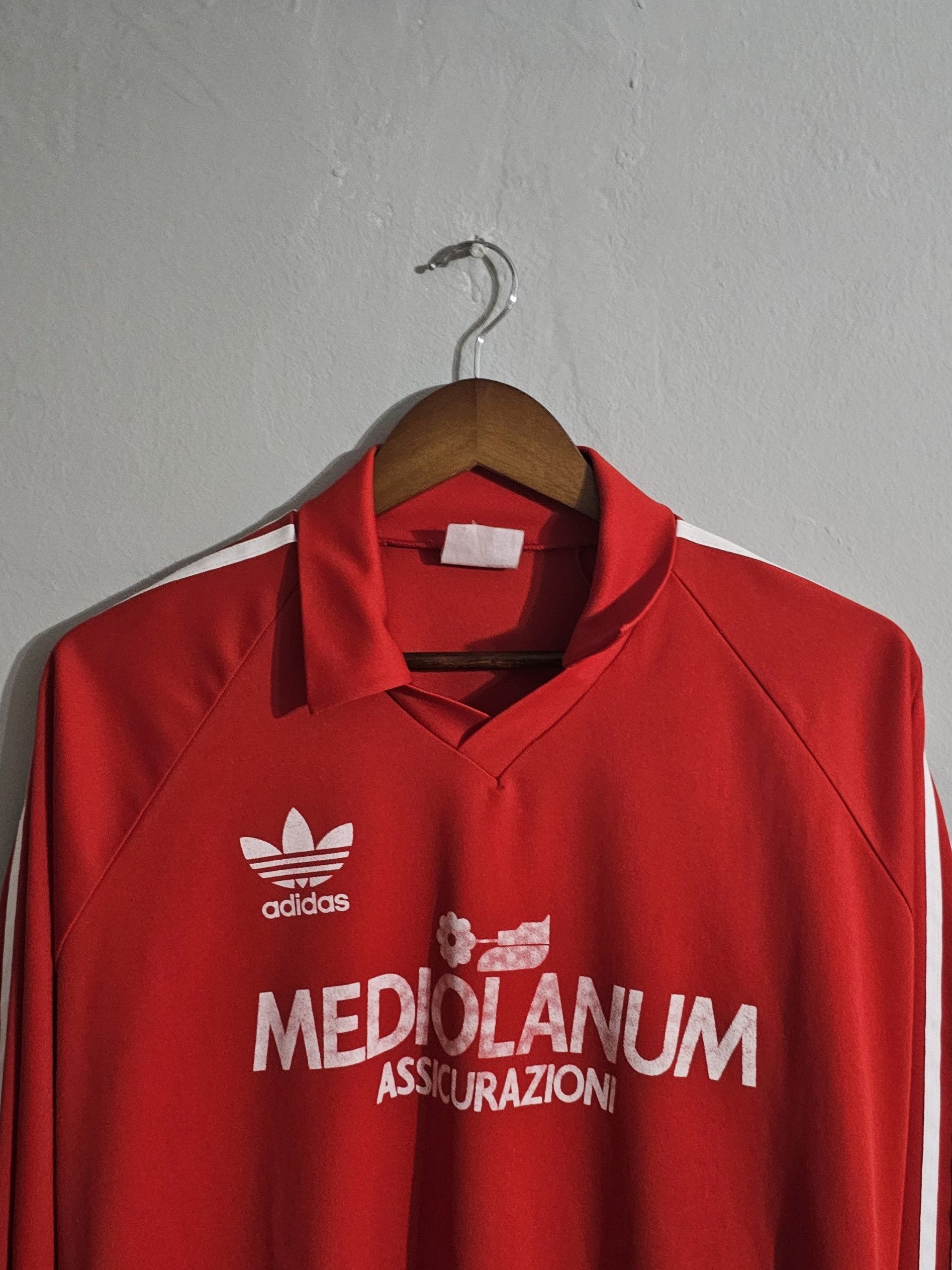 Adidas AC Milan 1990-93 Adidas Training Kit Size US L / EU 52-54 / 3 - 3 Thumbnail