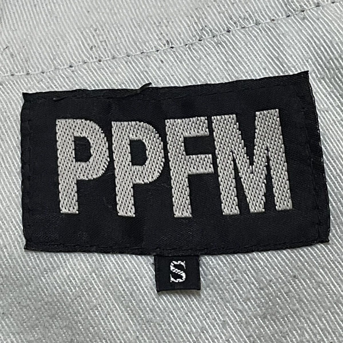 PPFM Rare Design Vintage Japanese Brand PPFM Sukajan Jeans 1990s Size US 31 - 9 Thumbnail