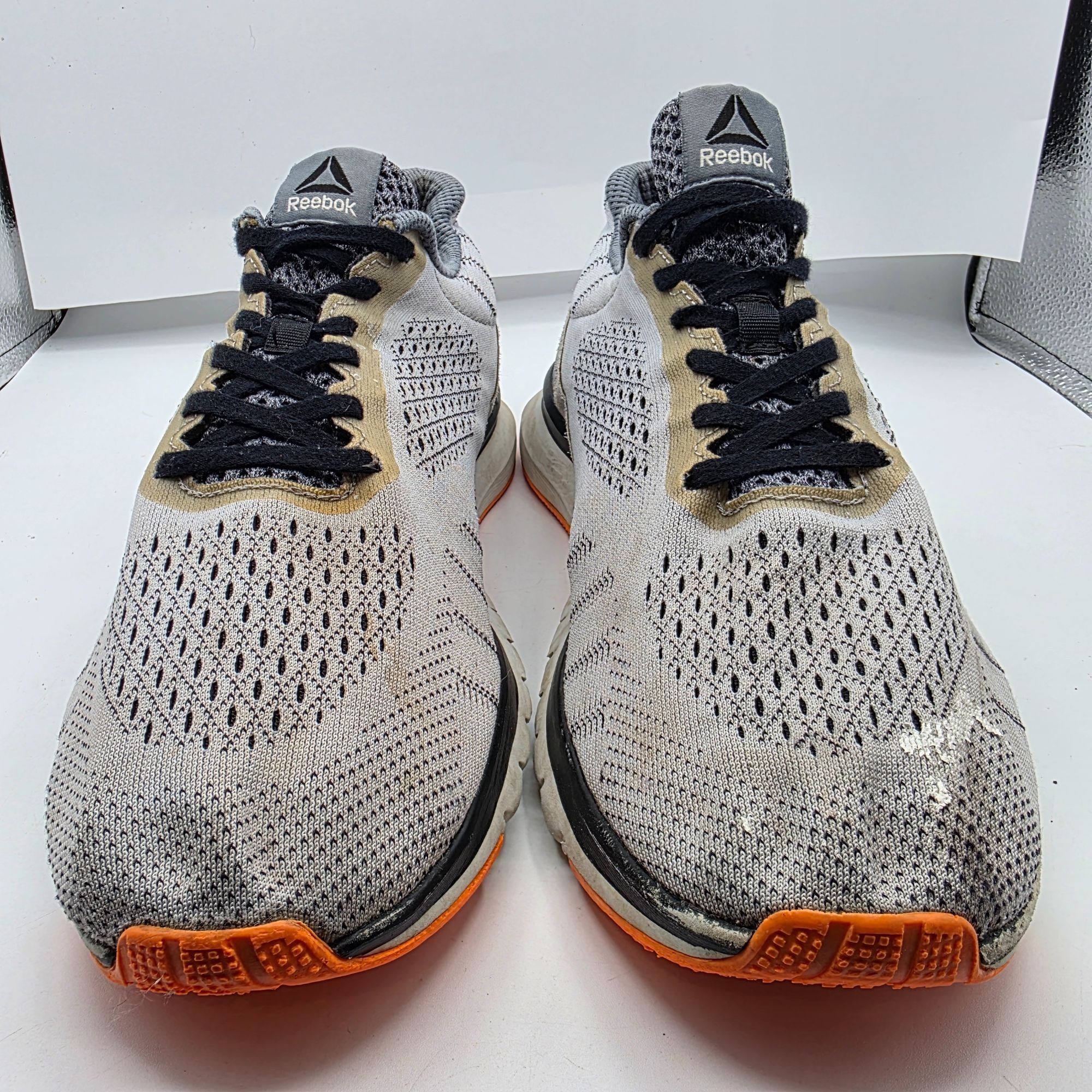 Reebok Reebok Print Smooth Ultraknit Mens Size 11 Gray Orange Train Size US 11 / EU 44 - 12 Thumbnail