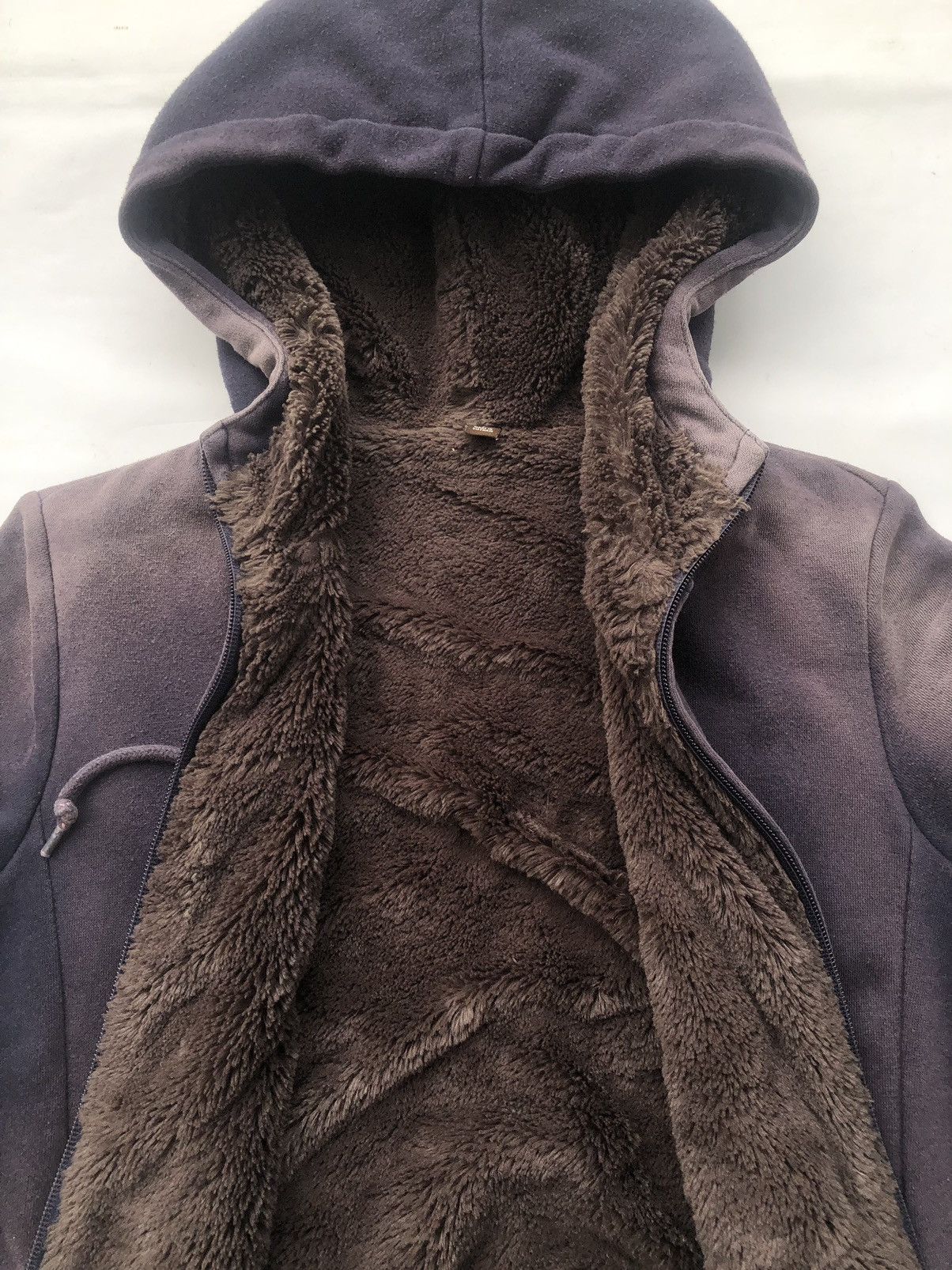 If Six Was Nine Japanese Sun Faded Fur Hoodie Ifsix Rock Punk Style Size US S / EU 44-46 / 1 - 7 Thumbnail