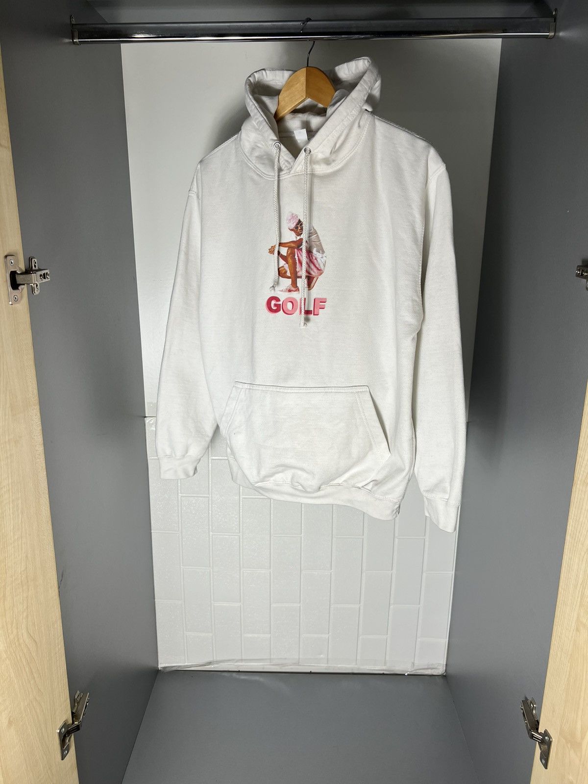 Vintage TYLER THE CREATOR GOLF WANG HOODIE DESIGNER SK8 CASUAL Y2K Size US M / EU 48-50 / 2 - 12 Thumbnail