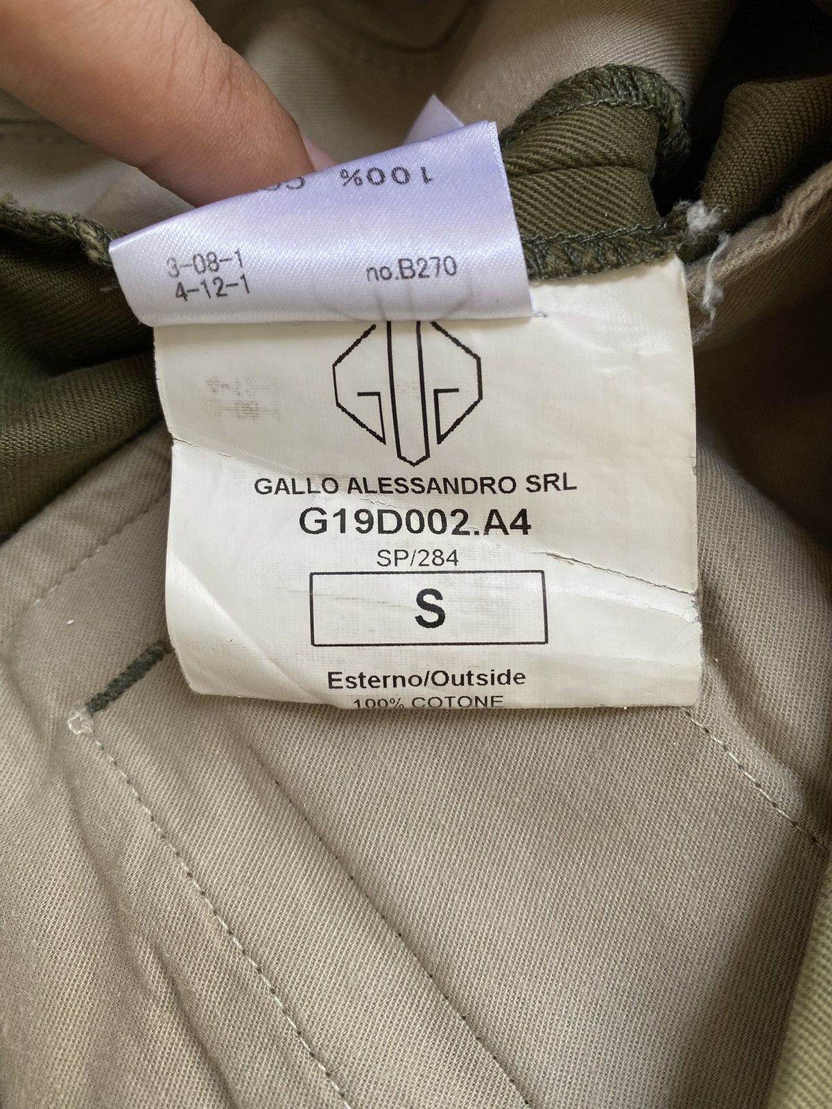 Golden Goose Vintage Golden Goose Deluxe Brand Army Double Pocket Pants Size US 32 / EU 48 - 23 Thumbnail