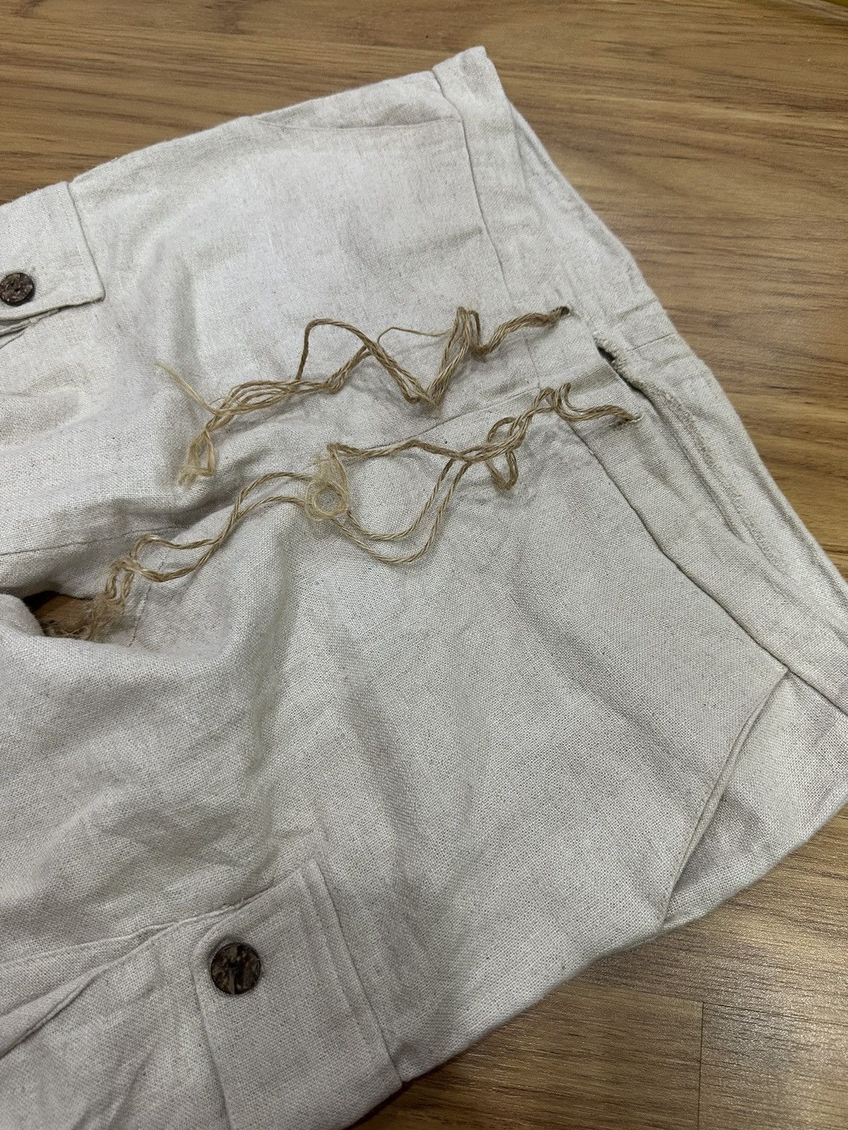 14th Addiction G.O.A Sack Cloth Flare Cargo Pant Size US 31 - 16 Thumbnail