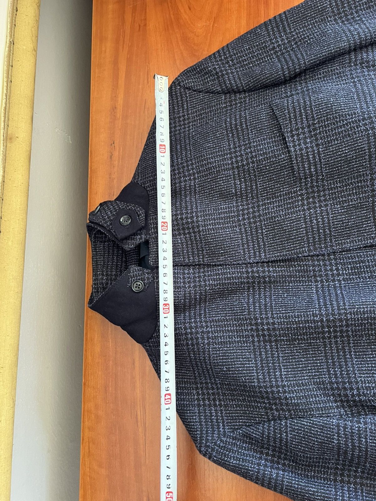 L.B.M. 1911 L.B.M 1911 TAILORED LIMITED WOOL BLAZER HYBRID COAT JACKET Size 50R - 17 Thumbnail