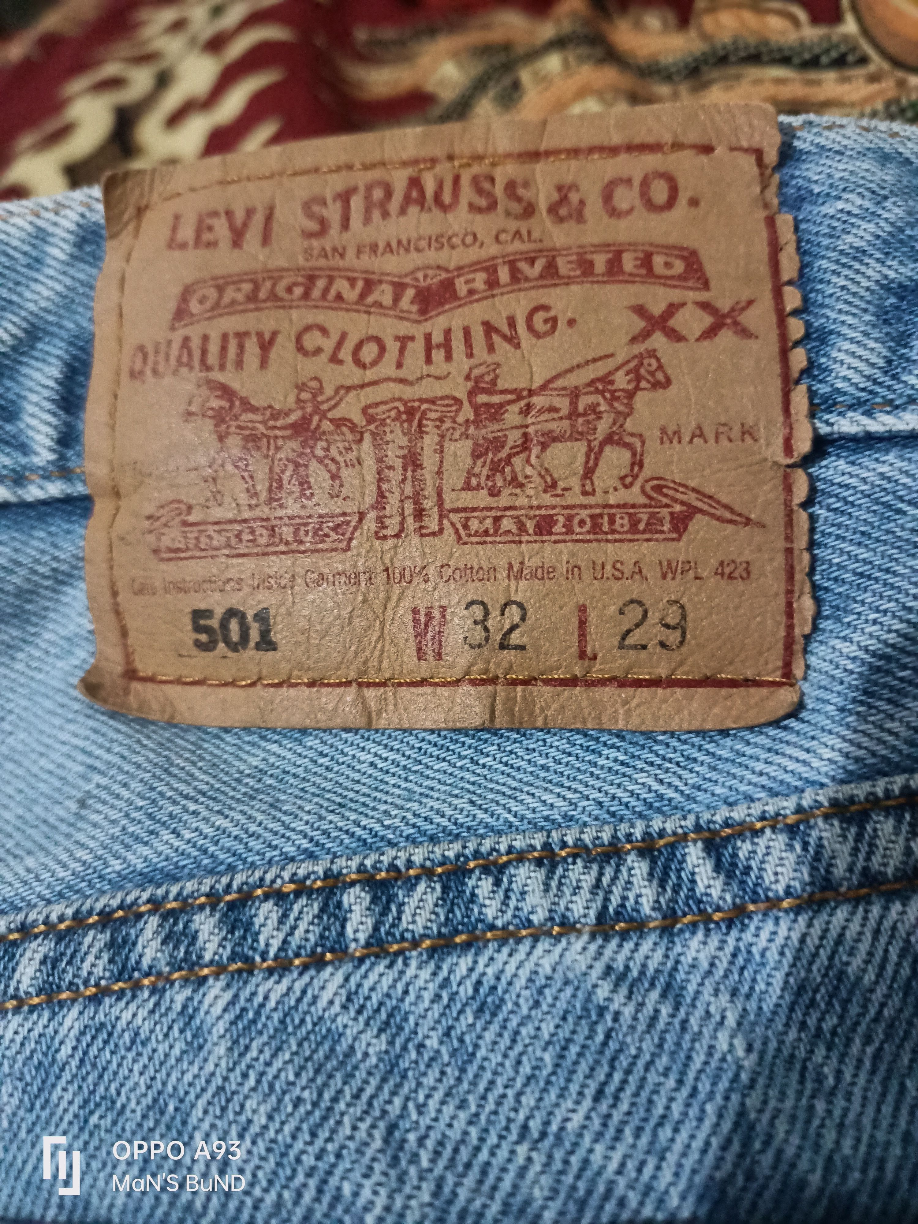 Levi's Vintage Clothing Vintage 90s Levi's 501 3 sisters Size 32" / US 10 / IT 46 - 13 Thumbnail