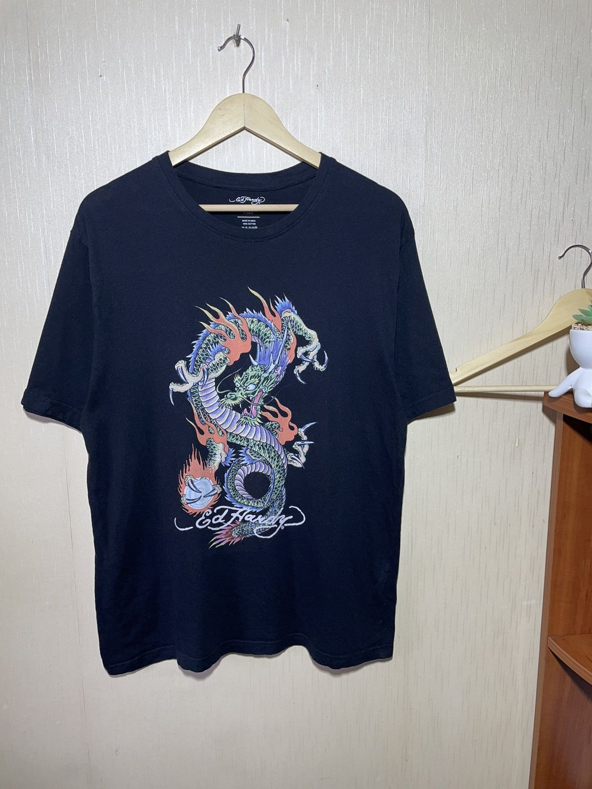 Ed Hardy × Vintage Ed Hardy streetwear T shirt Size US XL / EU 56 / 4 - 1 Thumbnail