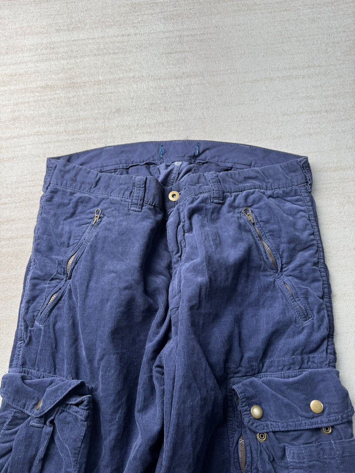 Polo Ralph Lauren Corduroy Cargo Trouser Utility Pants 34x30 Size US 34 / EU 50 - 4 Thumbnail