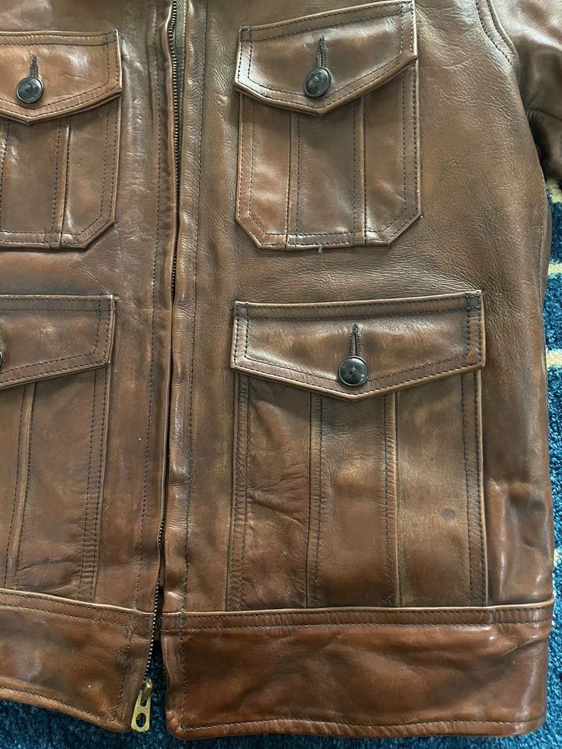 RRL Ralph Lauren RRL Ralph Lauren Fenton Leather Jacket leather jacket Size US S / EU 44-46 / 1 - 5 Thumbnail