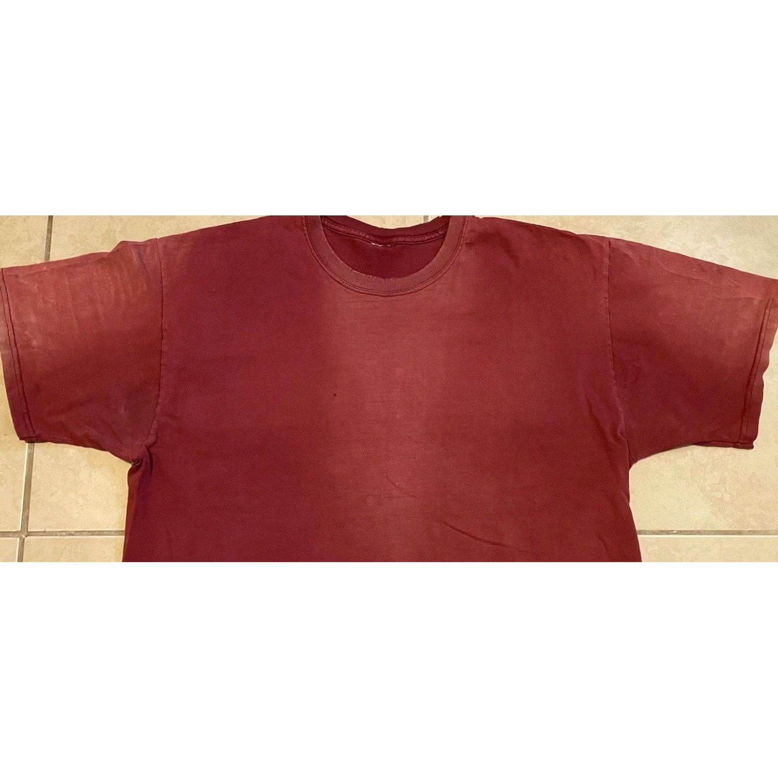 Thrasher VINTAGE Thrashed Distressed Shirt XL Red 90s Biker Grunge Punk Trucker Skate Emo Jeans Men's T-Shirt XL Red 90s Distressed Printed Logo Mens Size US XL / EU 56 / 4 - 6 Thumbnail