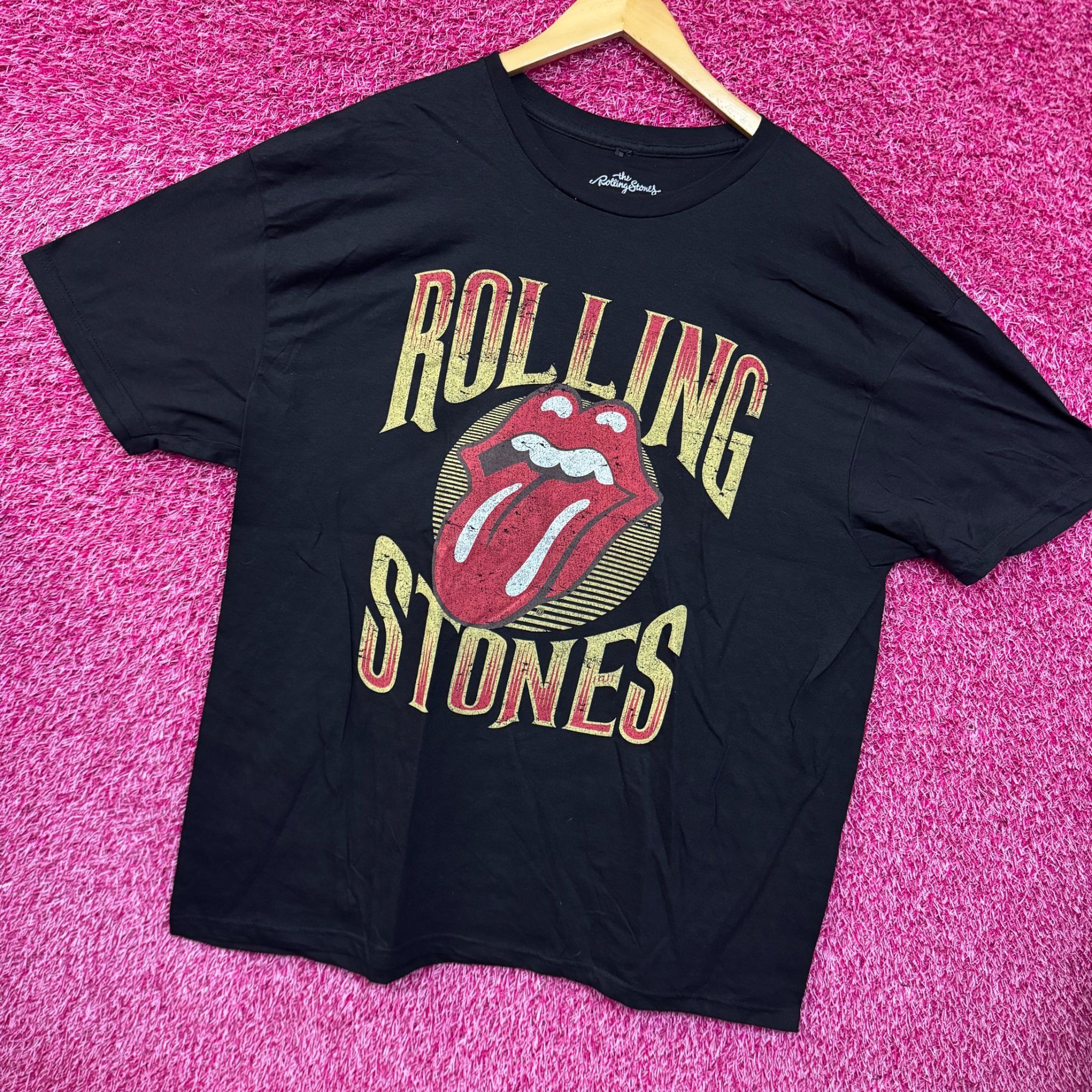 The Rolling Stones The Rolling Stones Hot Lips Logo Rock n Roll Band Tee 2XL Size US XXL / EU 58 / 5 - 3 Thumbnail