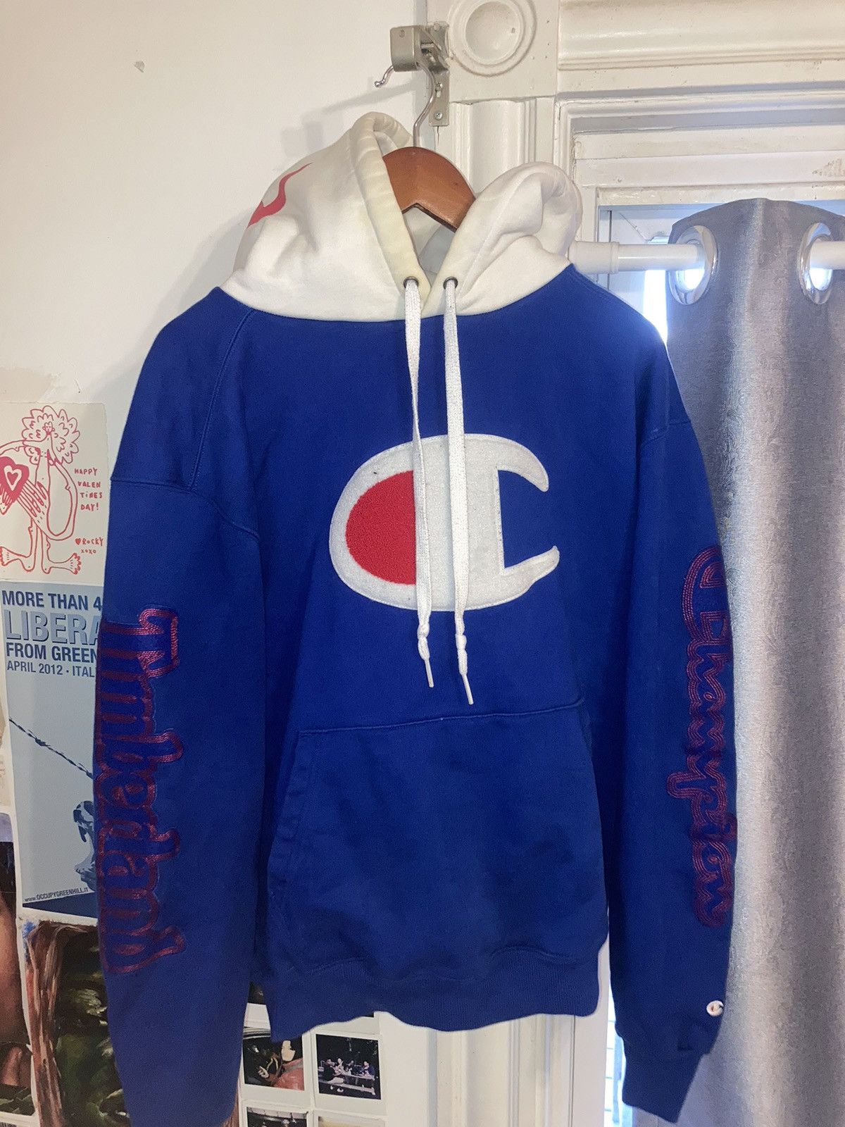 Champion timberland hoodie clearance blue