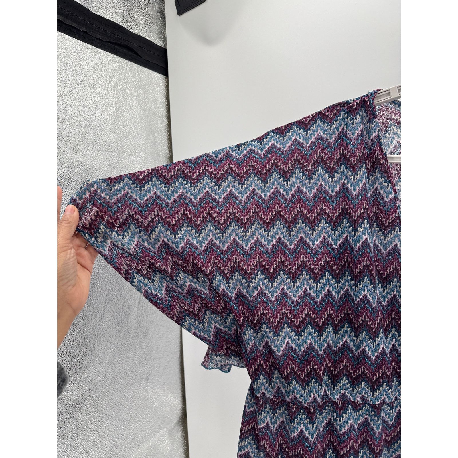 Other Maurices True Y2K kimono-style top pattern teal tank top Size 3XL / US 20-22 - 5 Thumbnail