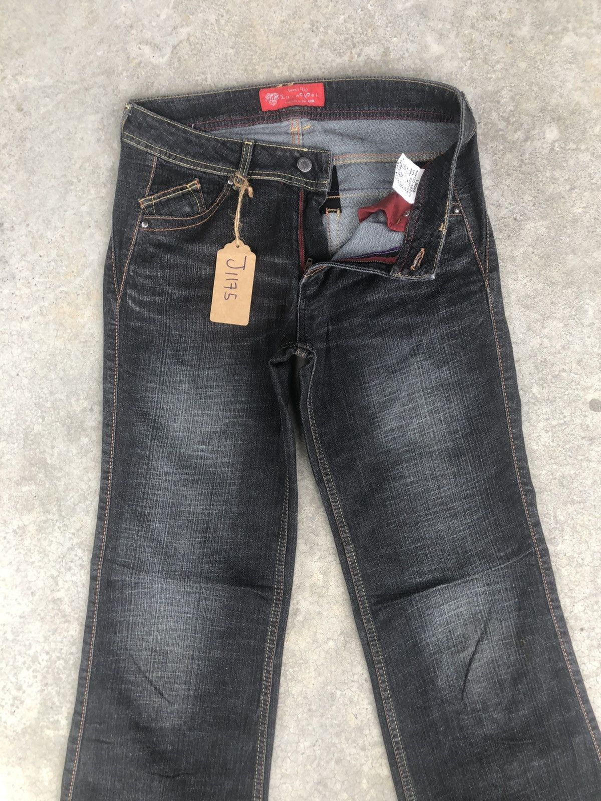 If Six Was Nine Japanese Bobson Flared Jeans Distressed Size US 29 - 3 Thumbnail