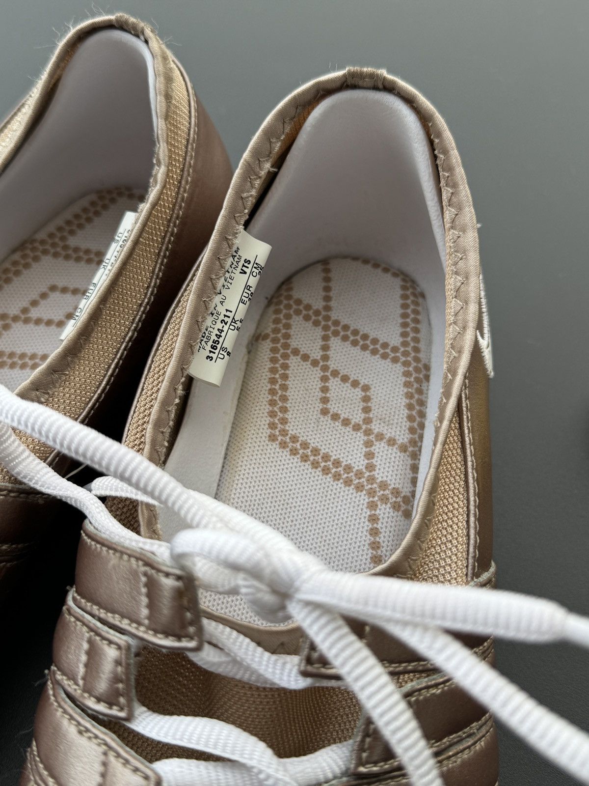 Nike vintage Nike y2k gold ballet flats Size US 8 / IT 38 - 5 Thumbnail