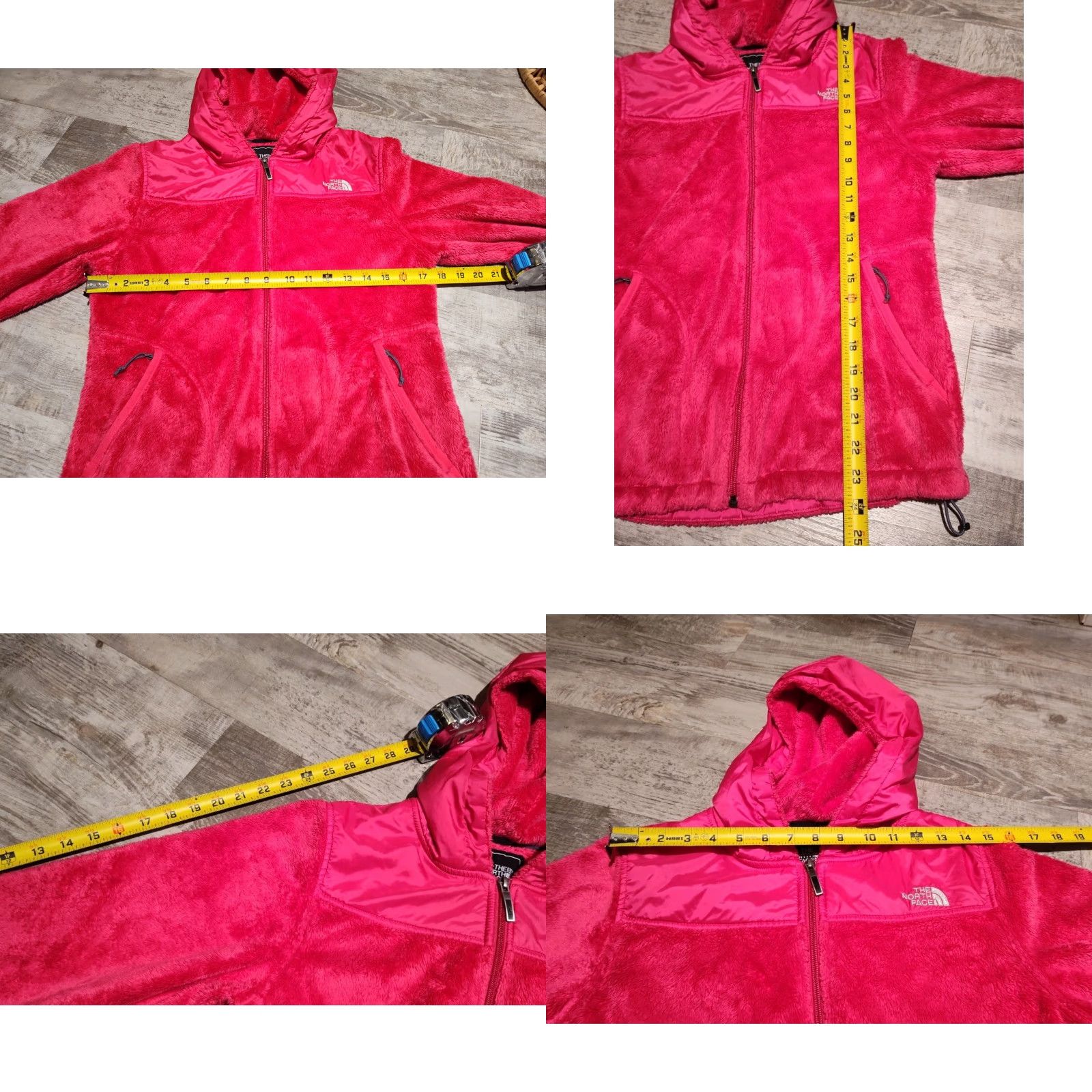 The North Face The North Face Womens Jacket Small Fleece Full Zip Hooded Pink Size S / US 4 / IT 40 - 8 Thumbnail
