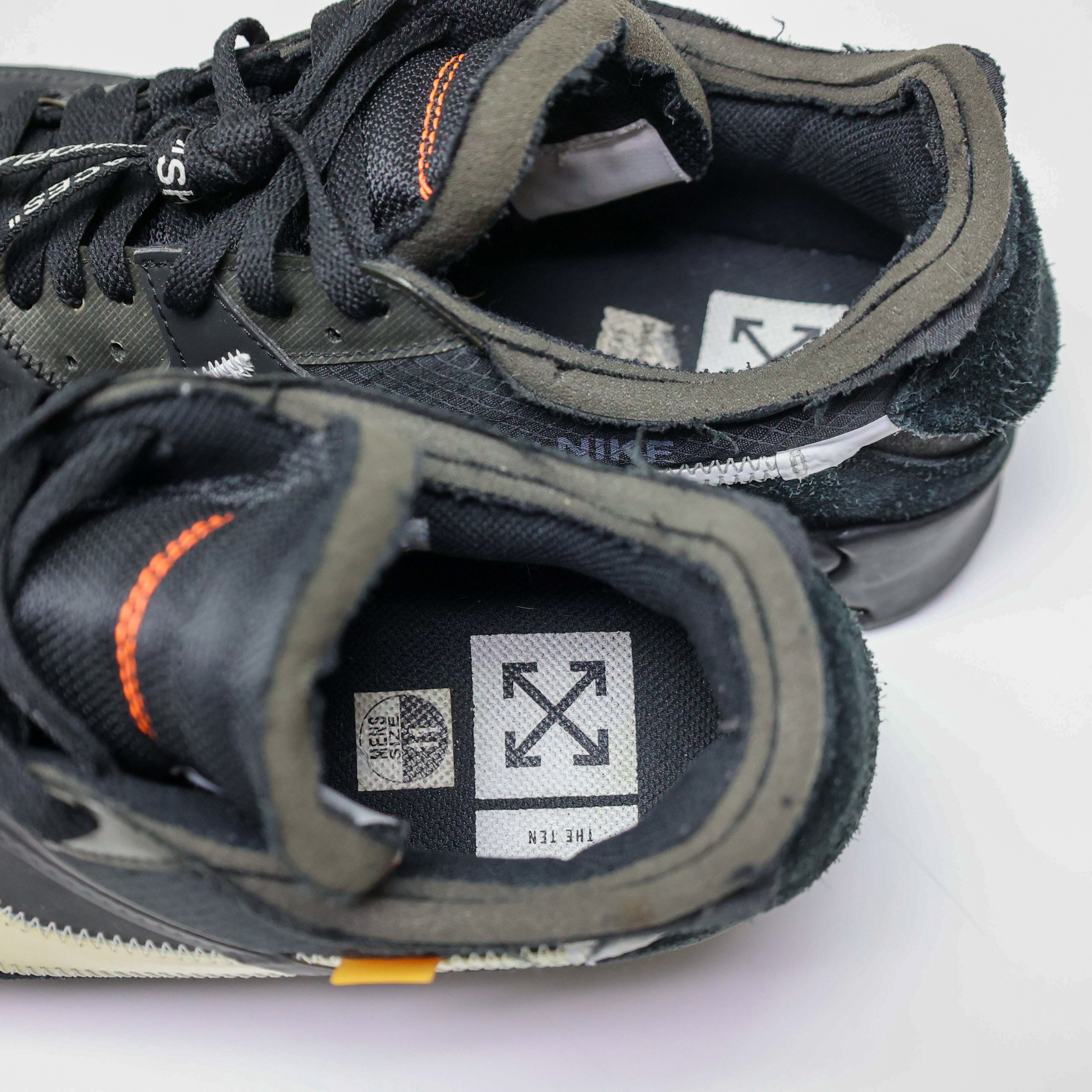 Nike × Off-White Off White x Air Max 90 - Black Size US 11 / EU 44 - 8 Thumbnail