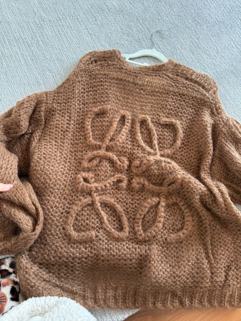 Loewe Loewe Knitted cardigan Size L / US 10 / IT 46 - 4 Thumbnail