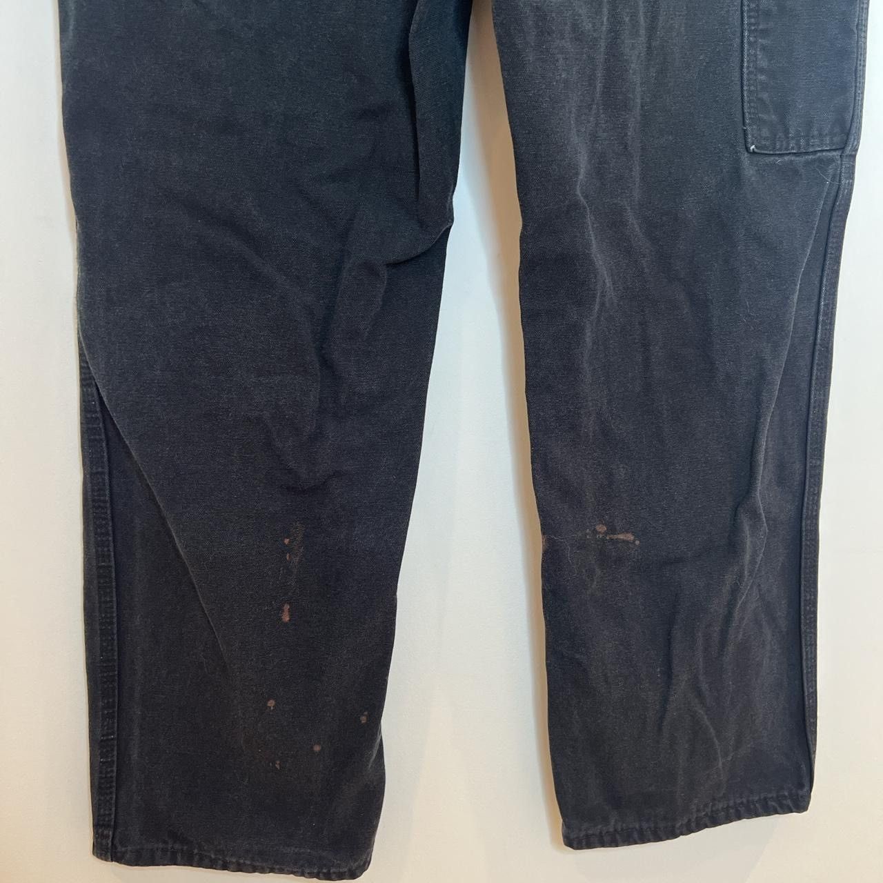 Carhartt dickies black carpenter work pants Size US 38 / EU 54 - 3 Thumbnail