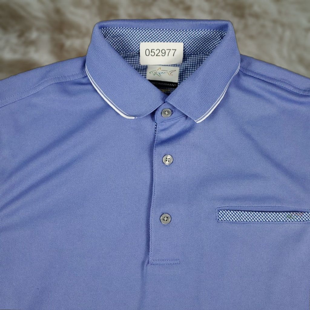 Vintage Greg Norman Polo Shirt Mens Small Blue Shark Golf Casual Short Sleeve Polo Shirt Greg Norman Blue Small Mens Size US S / EU 44-46 / 1 - 1 Thumbnail
