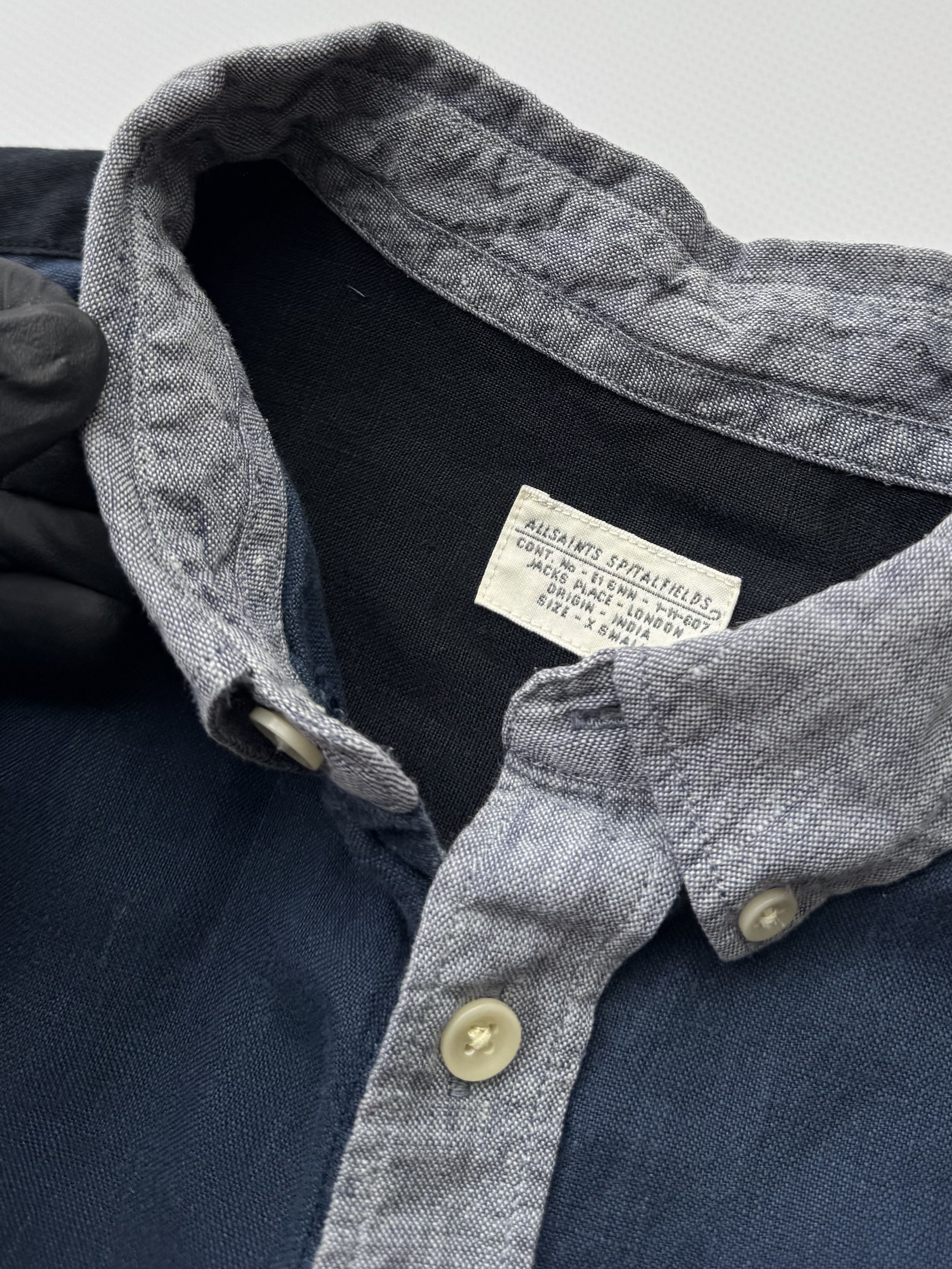 Allsaints Allsaints Linen Shirt Long Sleeve (539) Size US S / EU 44-46 / 1 - 6 Thumbnail