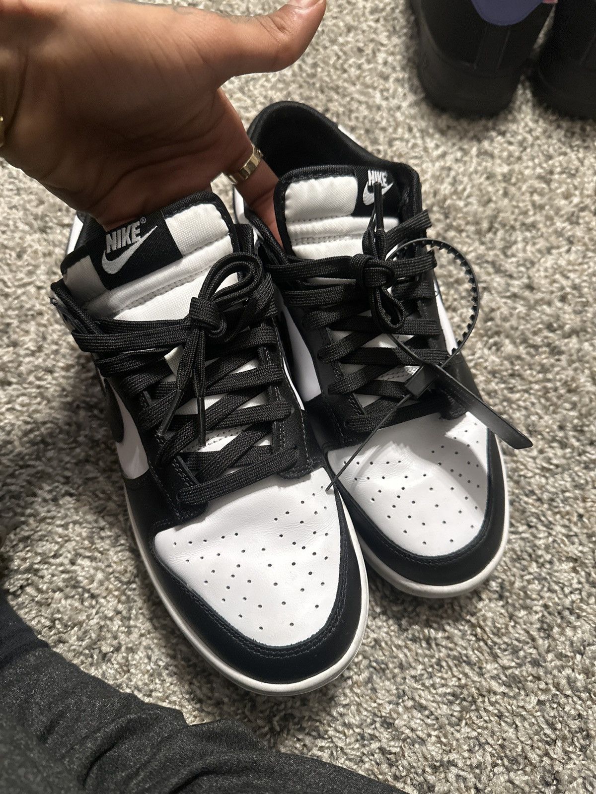 Nike dunk panda black and white Size US 10 / EU 43 - 5 Thumbnail