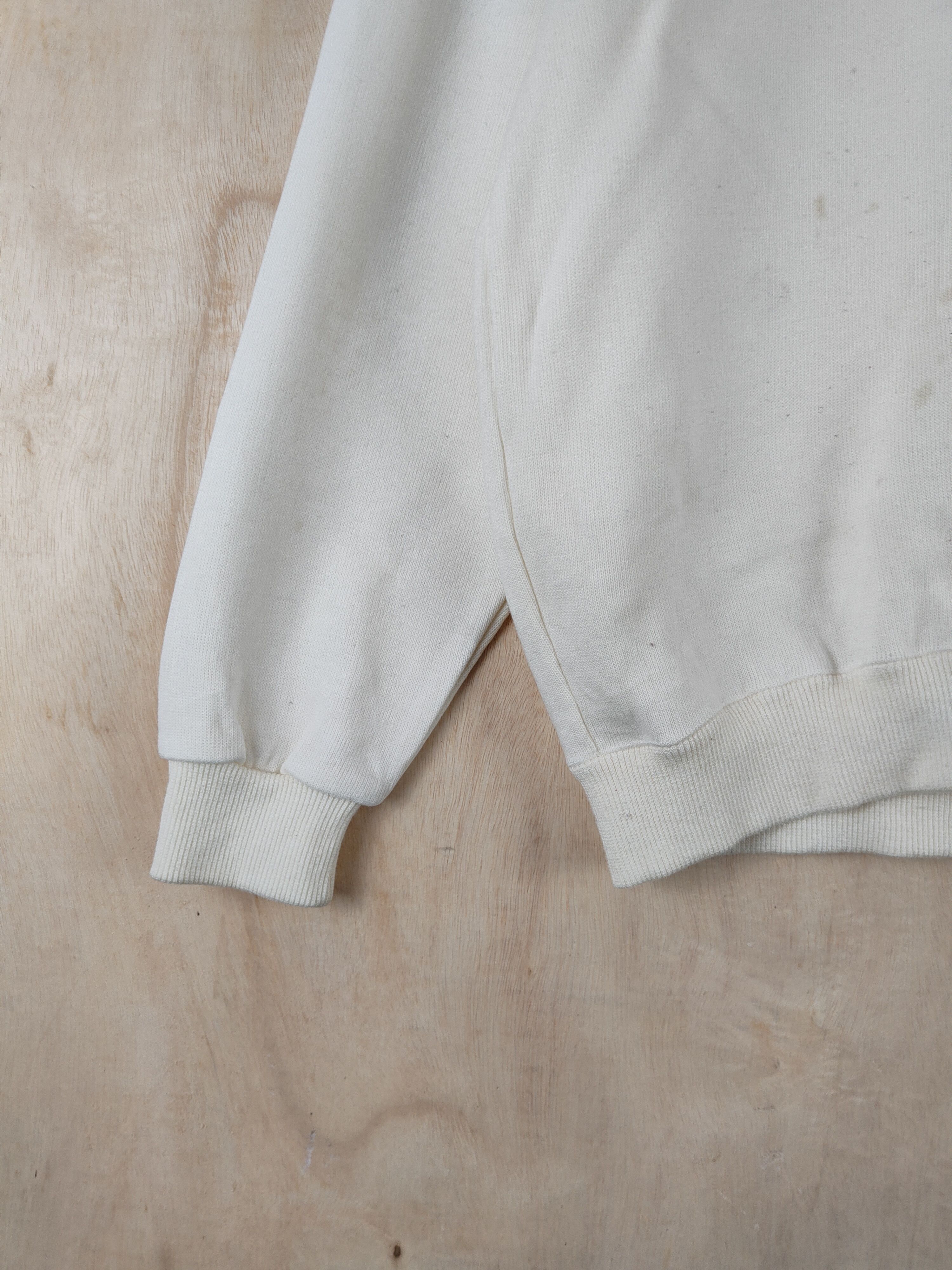 Japanese Brand × Vintage Criyeel Cream vintage Sweatshirts #S2637 Size M / US 6-8 / IT 42-44 - 4 Thumbnail
