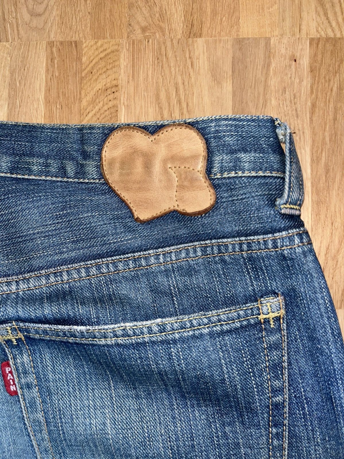 Number (N)ine Number Nine „touch me i‘m sick“ patchwork Jeans Size US 30 / EU 46 - 5 Thumbnail