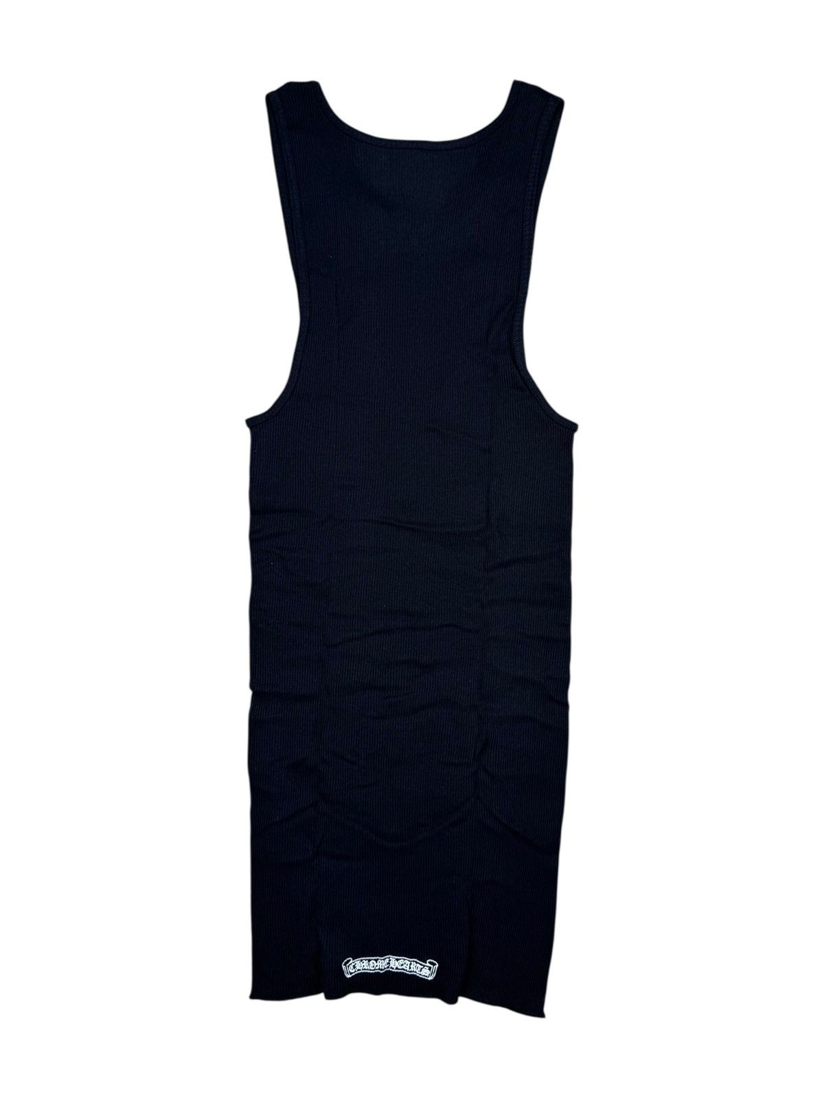 トップス chrome hearts HAIRY CROSS RIB TANK L Chrome Hearts Hairy Cross Rib Tank 'Black' Size L | eBay