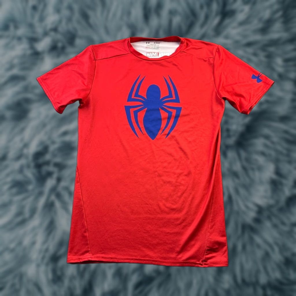 Under Armour Under Armour Shirt Mens XL Red Spiderman Compression Alter Ego Size US XL / EU 56 / 4 - 1 Thumbnail