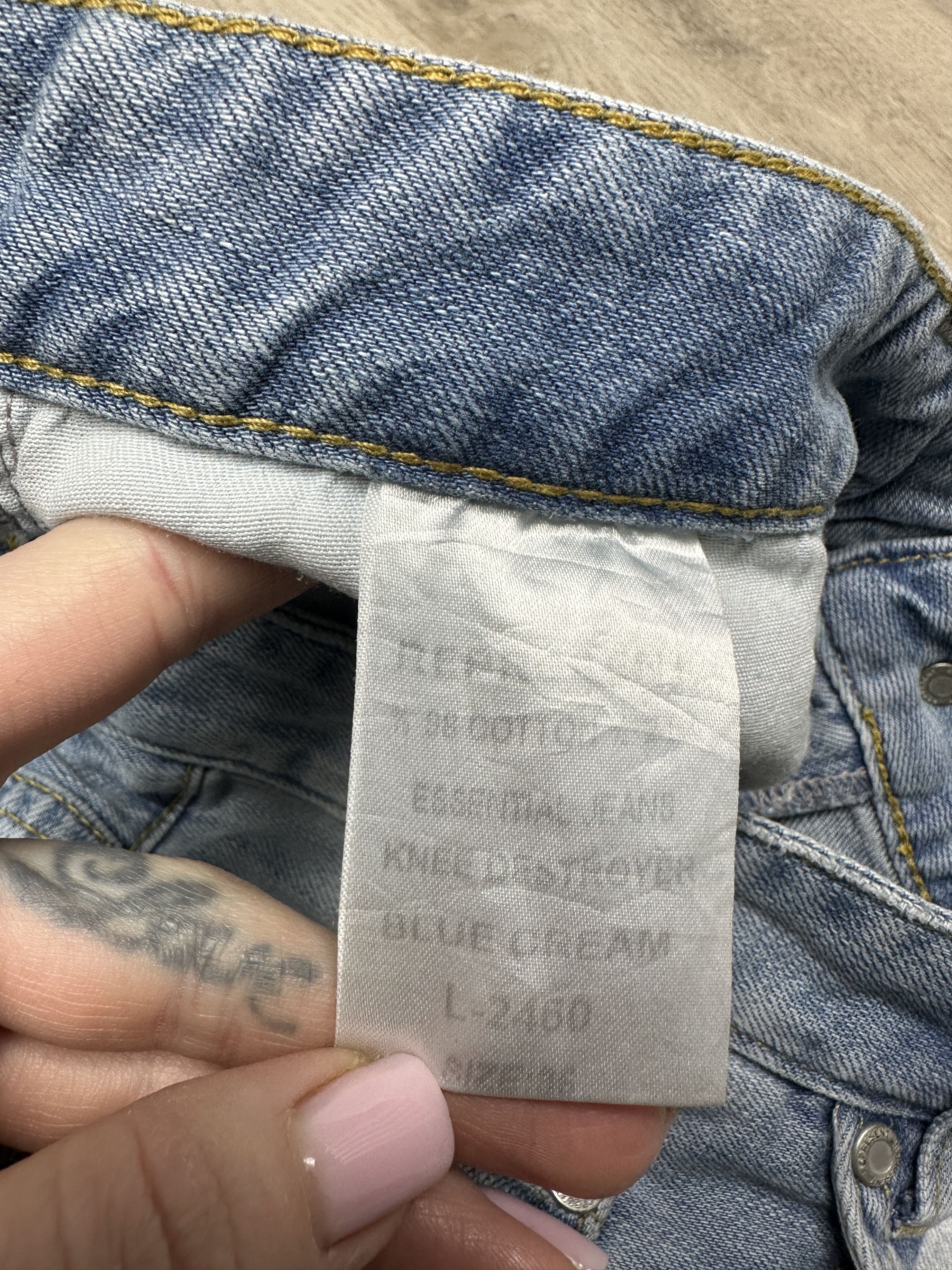 Represent Clo. Represent Mens Distressed Denim Pants Jeans Size US 36 / EU 52 - 6 Thumbnail