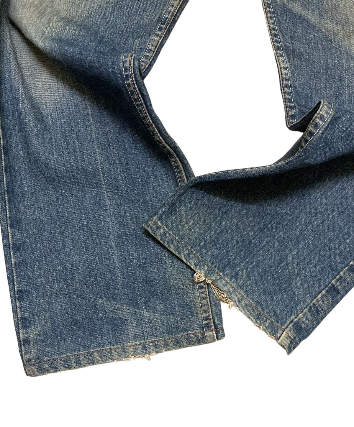 Levi's Vintage Distressed Levi’s Orange Tab 612 Blue Jeans Size US 33 - 5 Thumbnail