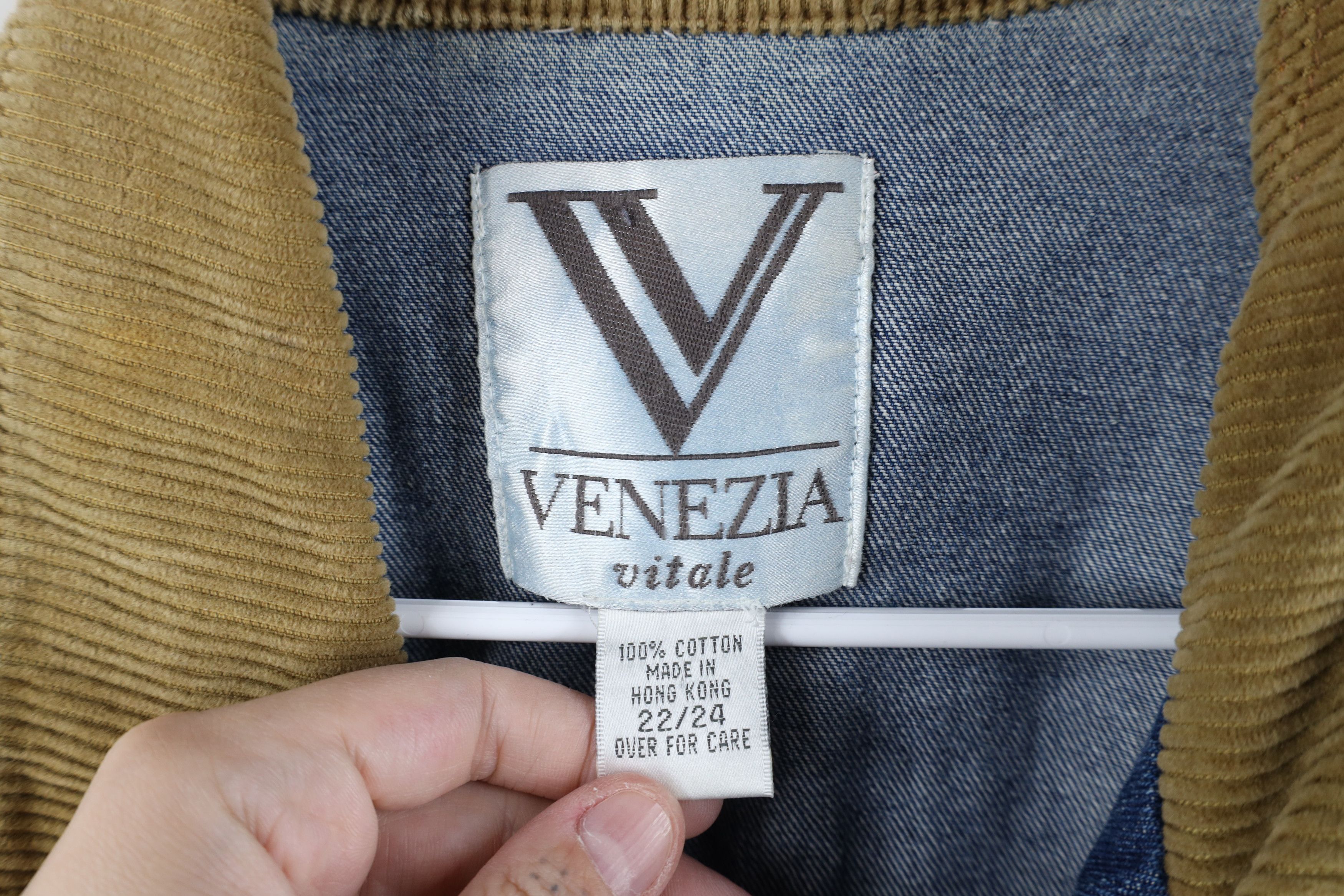 Vintage Vintage 90s Streetwear Distressed Toggle Button Denim Jacket Size 3XL / US 20-22 - 10 Thumbnail