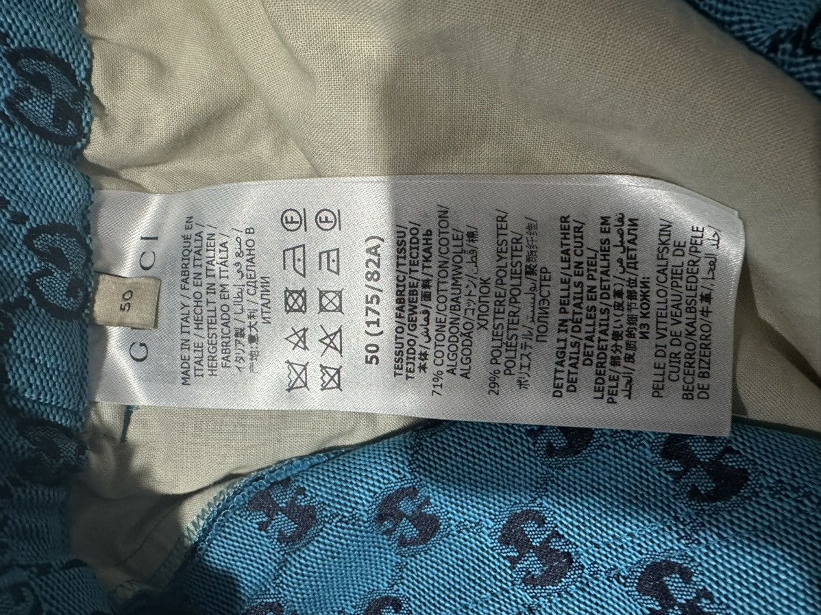 Gucci GUCCI MULTICOLORED CANVAS SHORTS Size US 34 / EU 50 - 4 Thumbnail