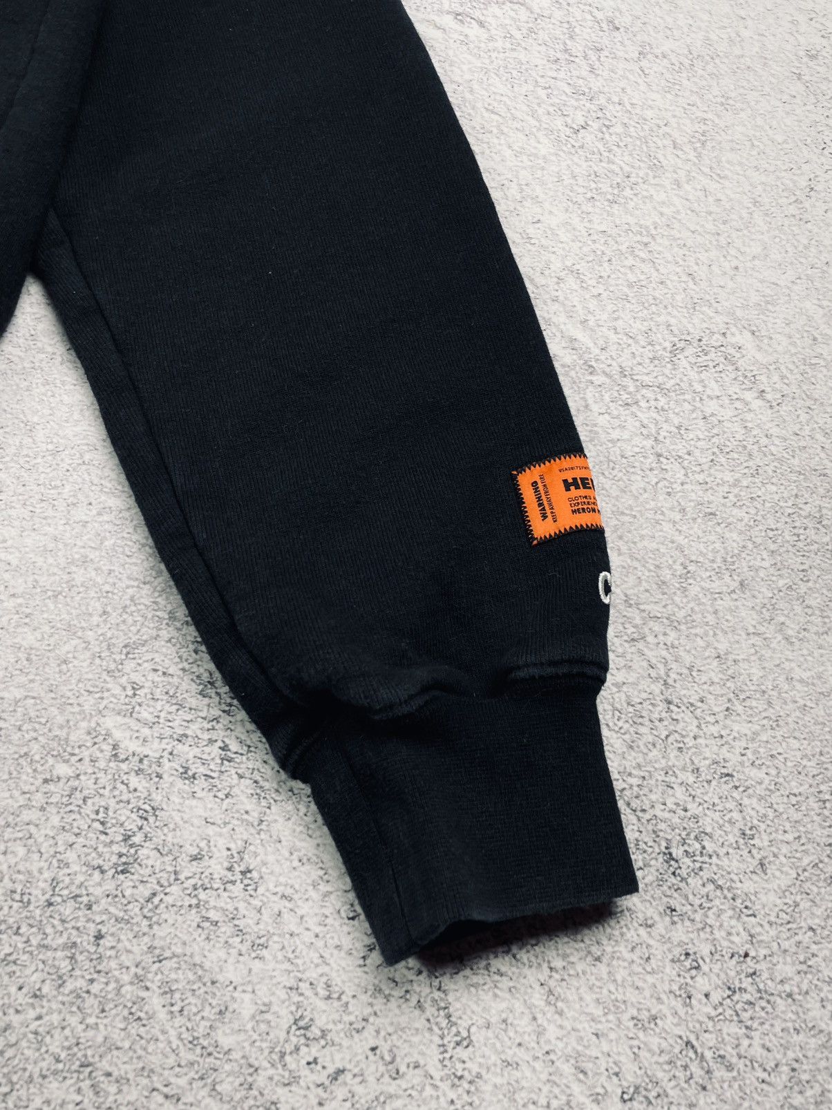 Heron Preston Rare! HERON PRESTON Split Herons Graphic Hoodie Black Size S Size US S / EU 44-46 / 1 - 6 Thumbnail