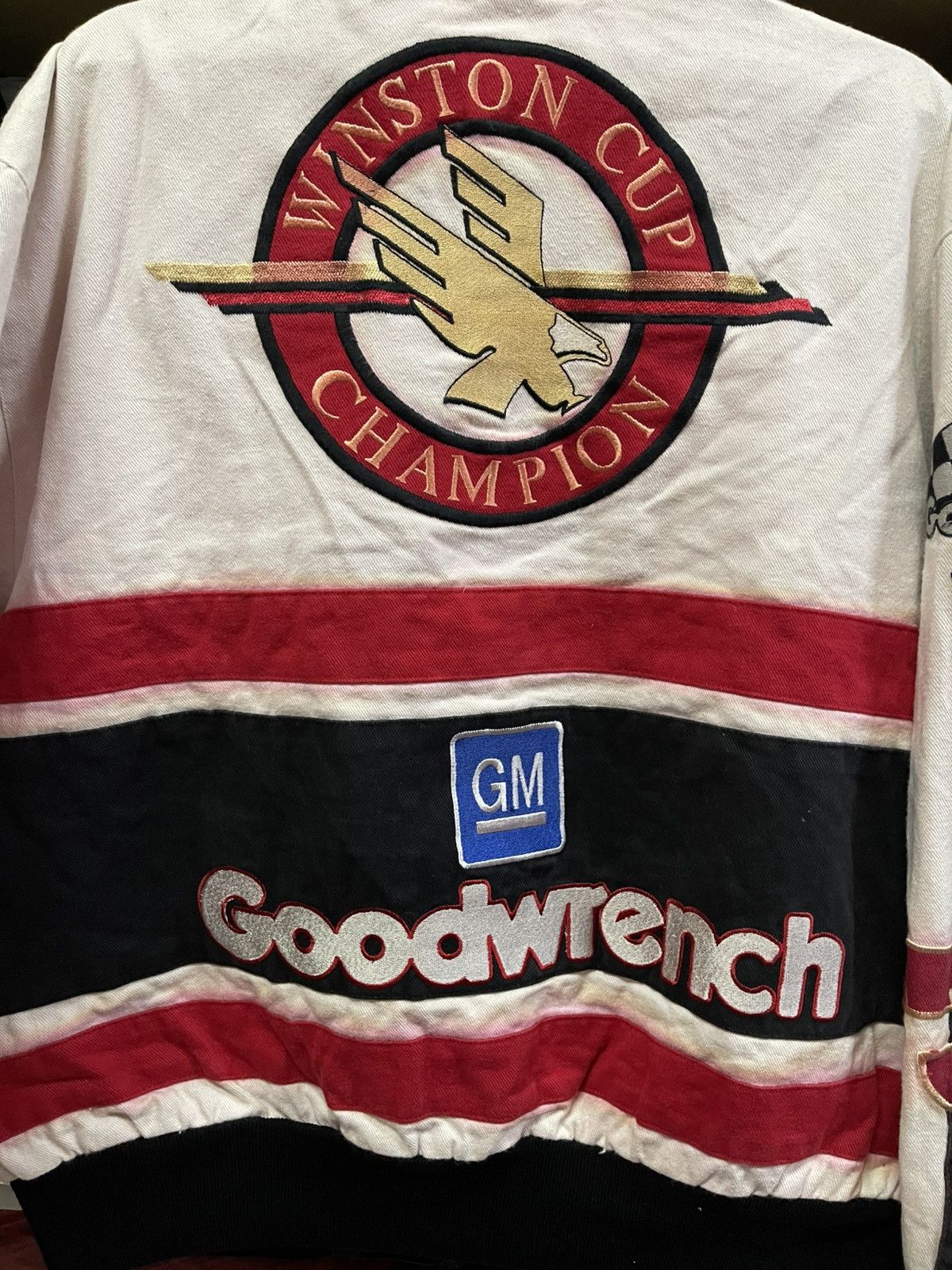 Vintage Vintage Jeff Hamilton Nascar Goodwrench Winston Cup Jacket🔥🔥 Size US L / EU 52-54 / 3 - 11 Thumbnail