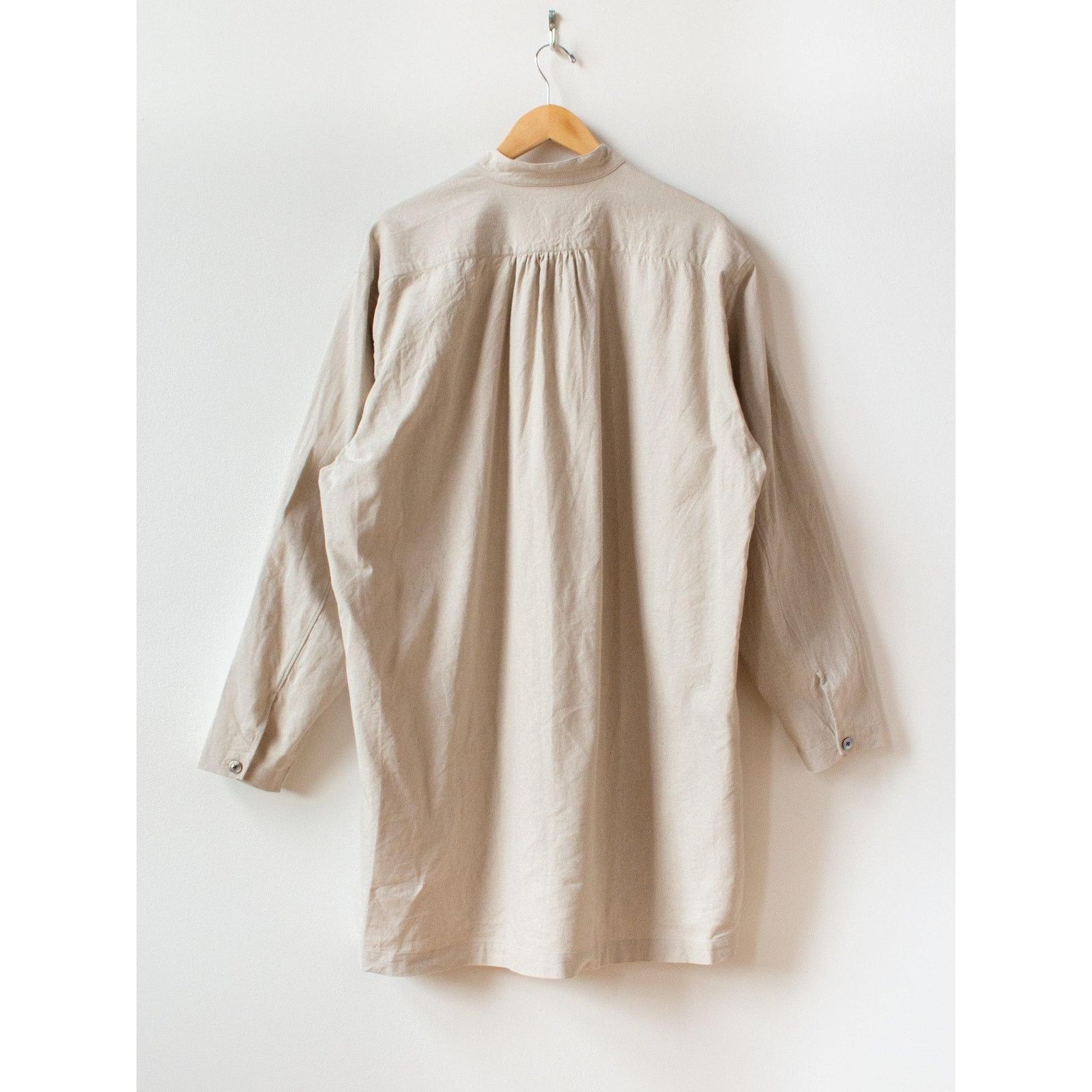 Fujito Shirt Coat Natural Linen Cotton Canvas Japan Size 4 L/XL NWT Size US L / EU 52-54 / 3 - 2 Thumbnail