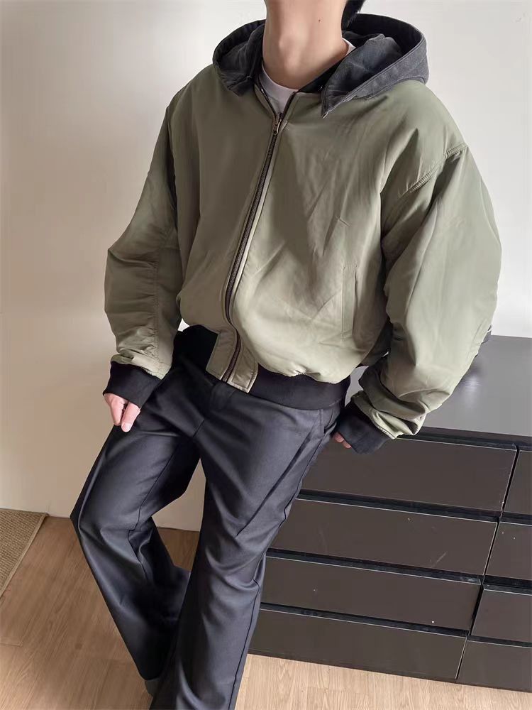 Japanese Brand × Vintage Retro Reversible Flight Jacket Short Coat Size US M / EU 48-50 / 2 - 3 Thumbnail
