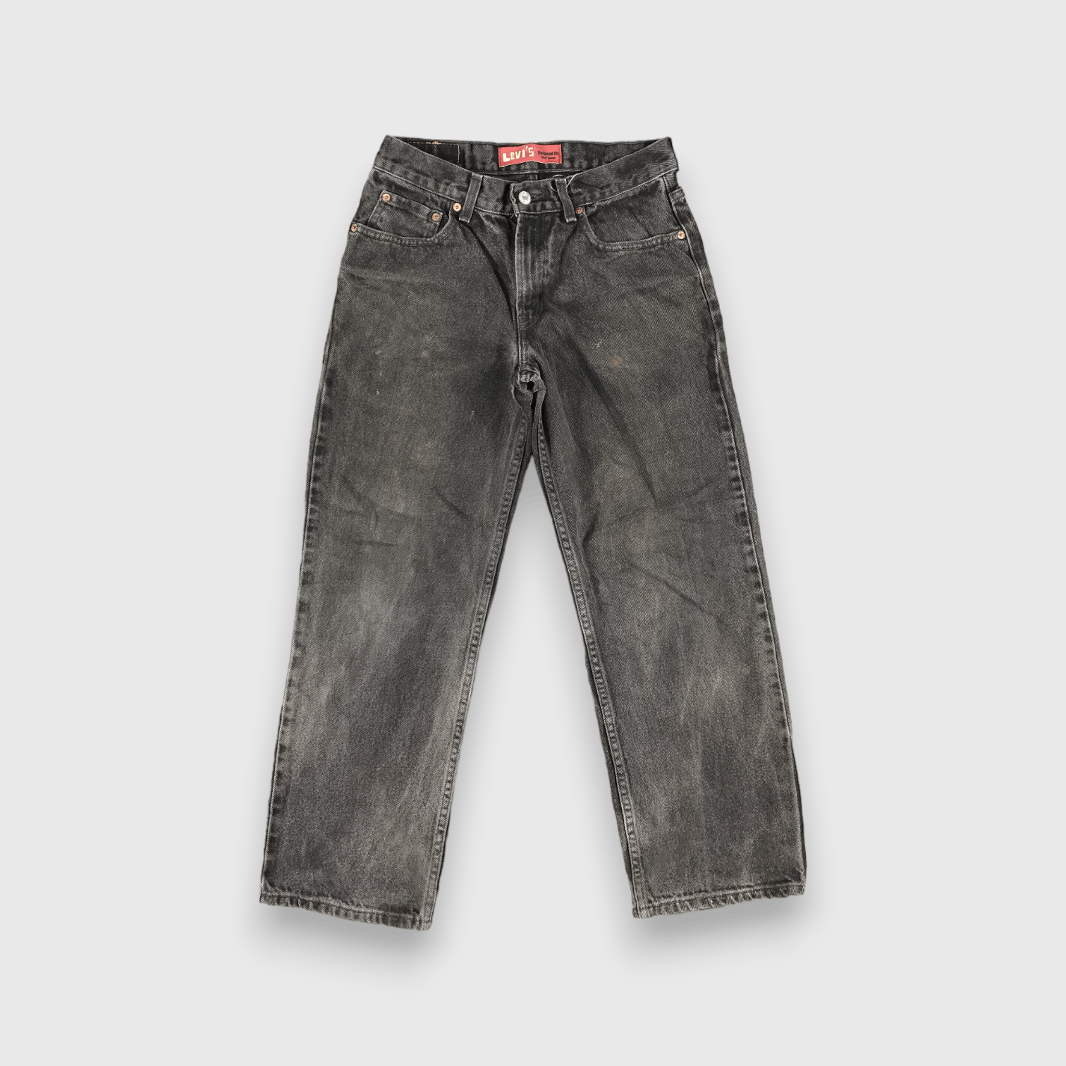 Levi's Vintage Faded Black Levis 550 Jeans-J2444 Size US 30 / EU 46 - 1 Thumbnail