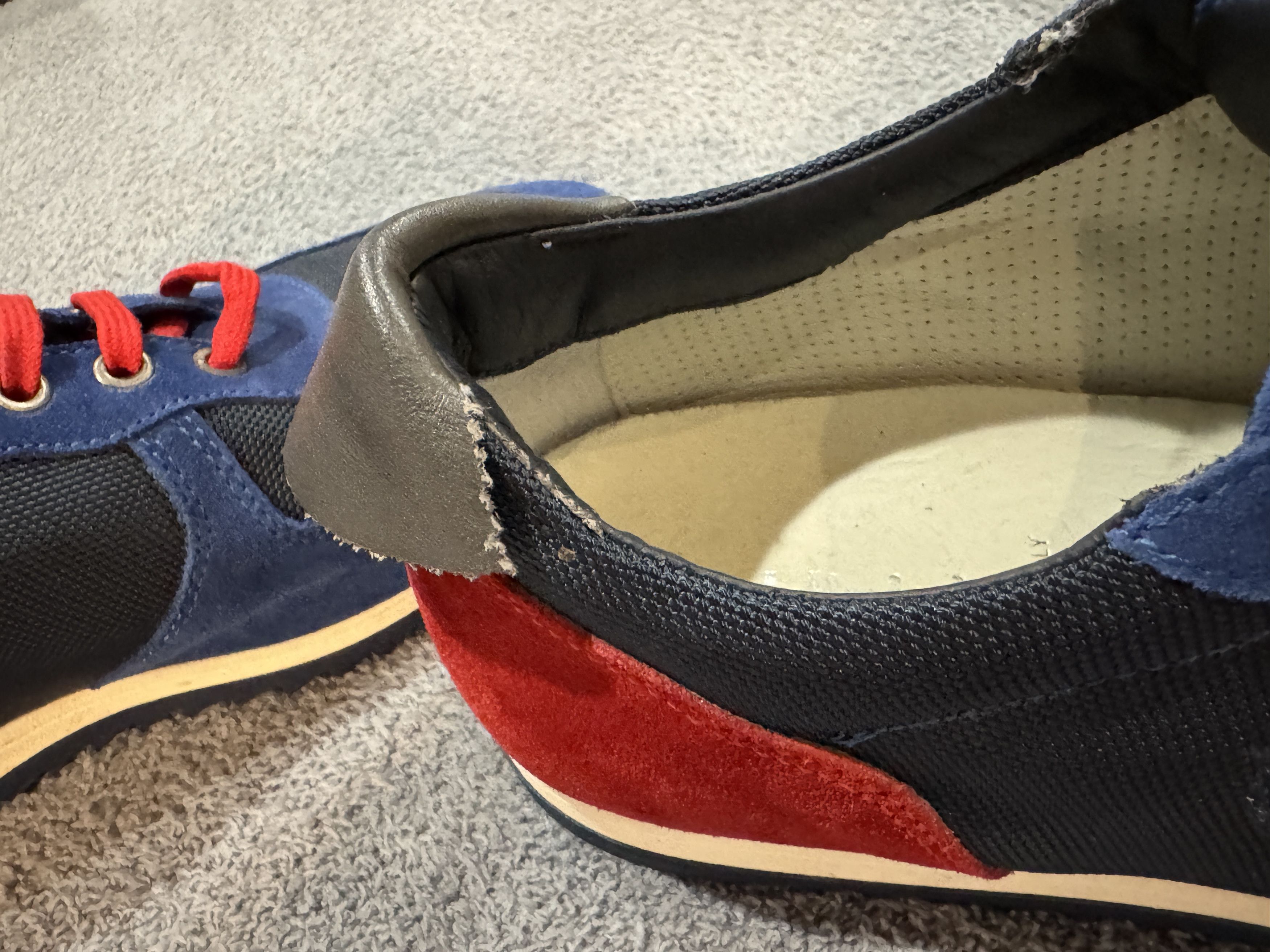 Baldinini Baldinini Sneakers – Blue/Red – EU 40 – Read Description Size US 7 / EU 40 - 5 Thumbnail