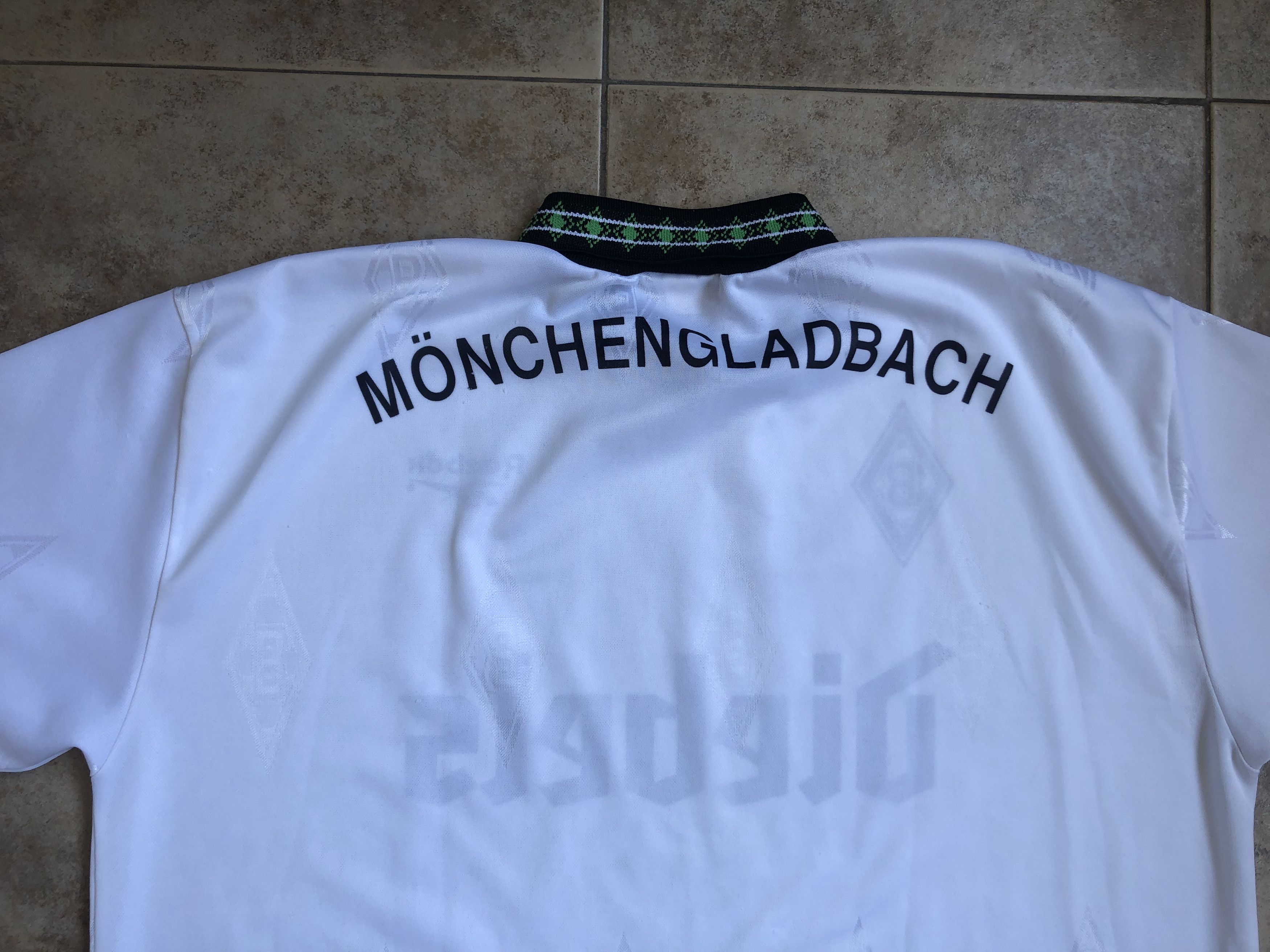 Reebok Borussia Mönchengladbach Home football shirt 1995-1996 Size US XXL / EU 58 / 5 - 11 Thumbnail