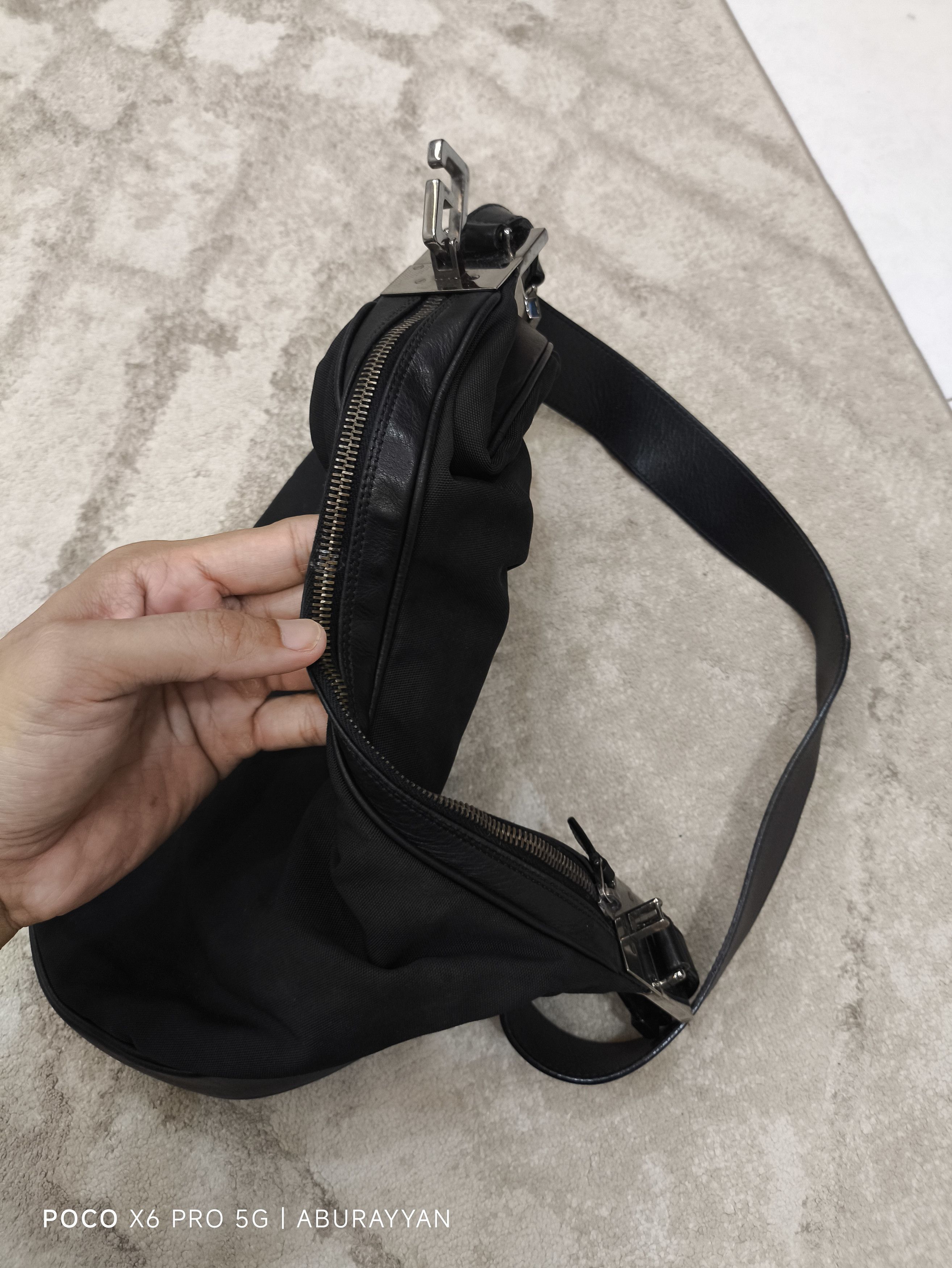 Gucci Gucci Black Hobo Shoulder Attache Bag Size ONE SIZE - 9 Thumbnail