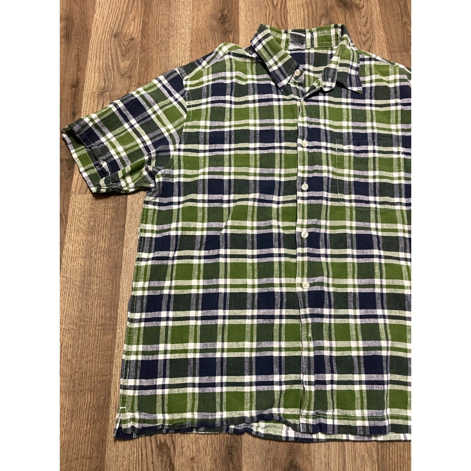 Old Navy Old Navy Shirt Mens L Plaid Button Up Long Sleeve Size US L / EU 52-54 / 3 - 3 Thumbnail