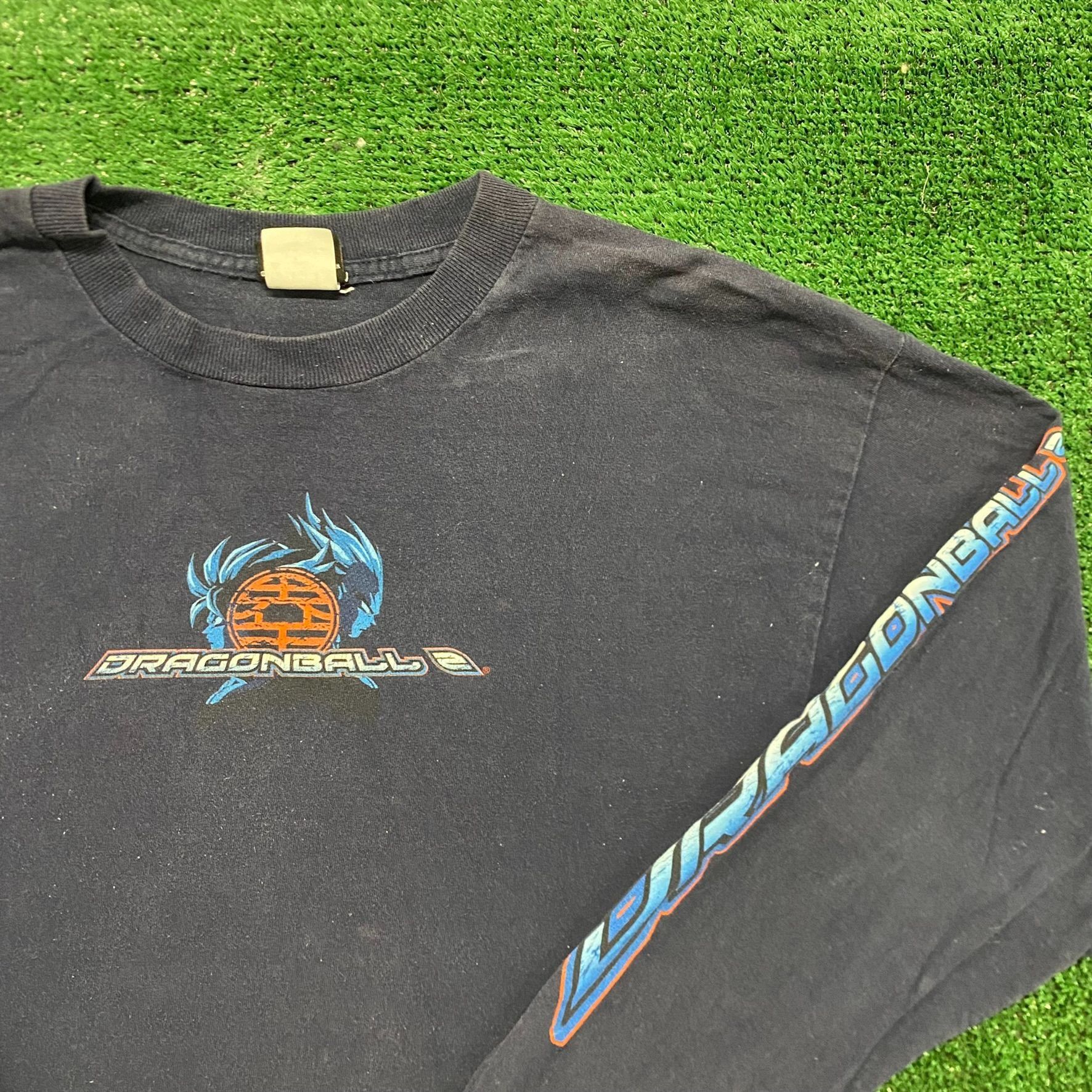 Japanese Brand Vintage 90s Dragon Ball Z Goku Shirt Long Sleeve Anime Tee Size US L / EU 52-54 / 3 - 2 Thumbnail