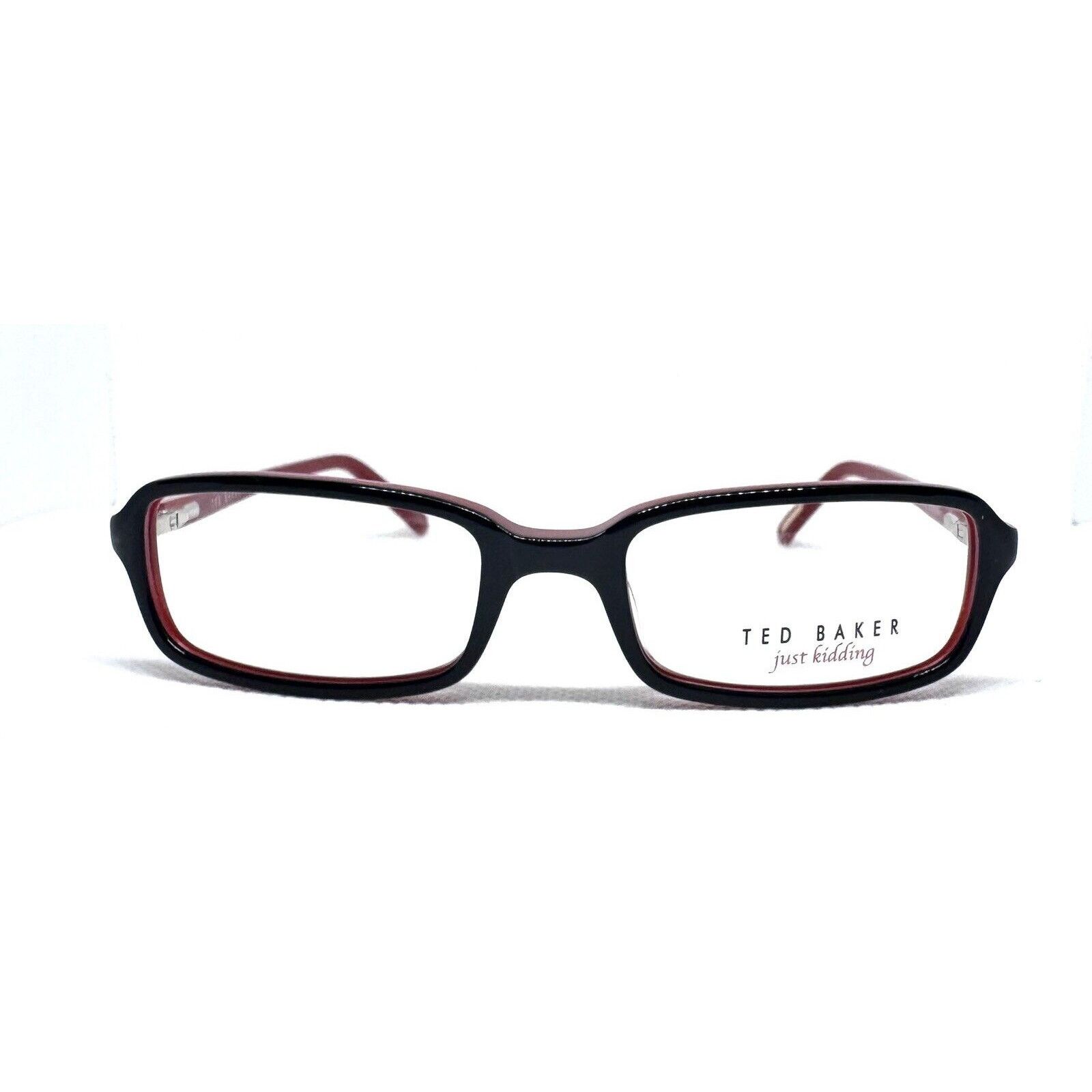 Ted Baker TED BAKER JUST KIDDING B924 BLACK RED EYEGLASSES 46-16 Size ONE SIZE - 2 Thumbnail