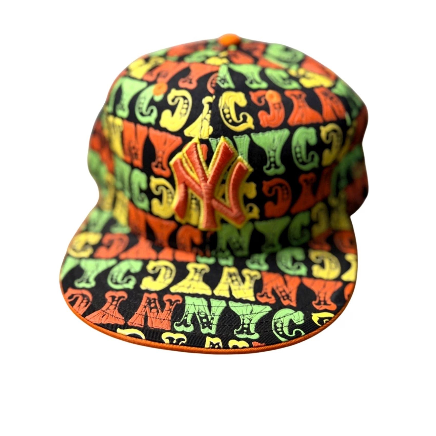 New Era New Era New York Yankees Hat Mens 7 3/4 Multi Color NYC Graffiti 59FIFTY Fitted Size ONE SIZE - 2 Thumbnail