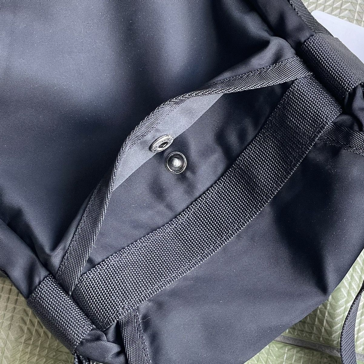 Japanese Brand × Yohji Yamamoto SAC COMPANY LIMITED BLACK SLING BAG Size ONE SIZE - 15 Thumbnail