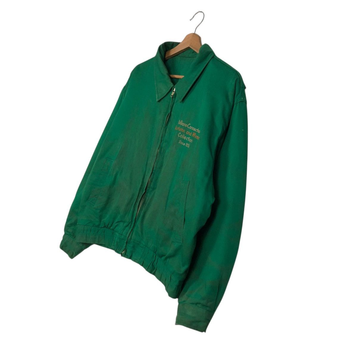 Japanese Brand 🔥VINTAGE BIKER BOMBER JACKET MILANO CONNECTION ISSEY MIYAKE Size US M / EU 48-50 / 2 - 4 Thumbnail