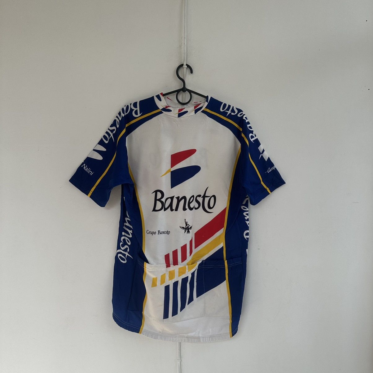 Bicycle Banesto Compagnolo Vintage Cycling Jersey Size US XL / EU 56 / 4 - 7 Thumbnail