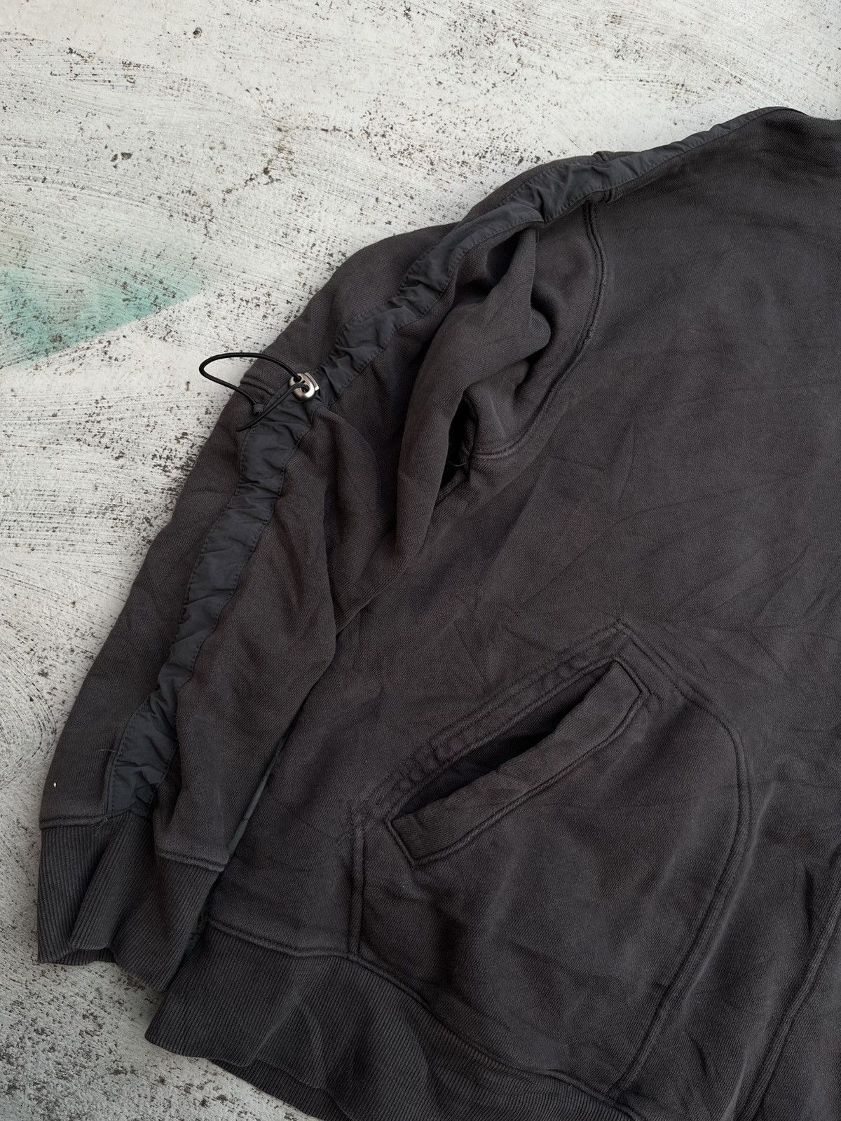 Yohji Yamamoto Dthirtyone Black Hoodie Yohji Yamamoto Style Size US M / EU 48-50 / 2 - 2 Thumbnail