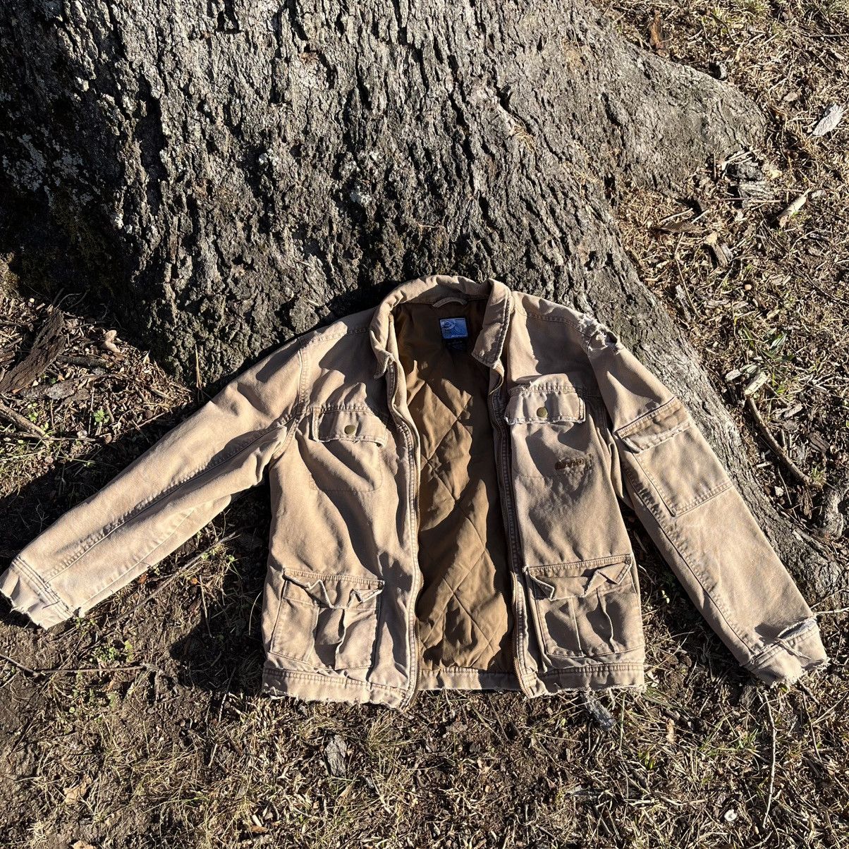 Vintage VTG distressed utility jacket Size US L / EU 52-54 / 3 - 3 Thumbnail